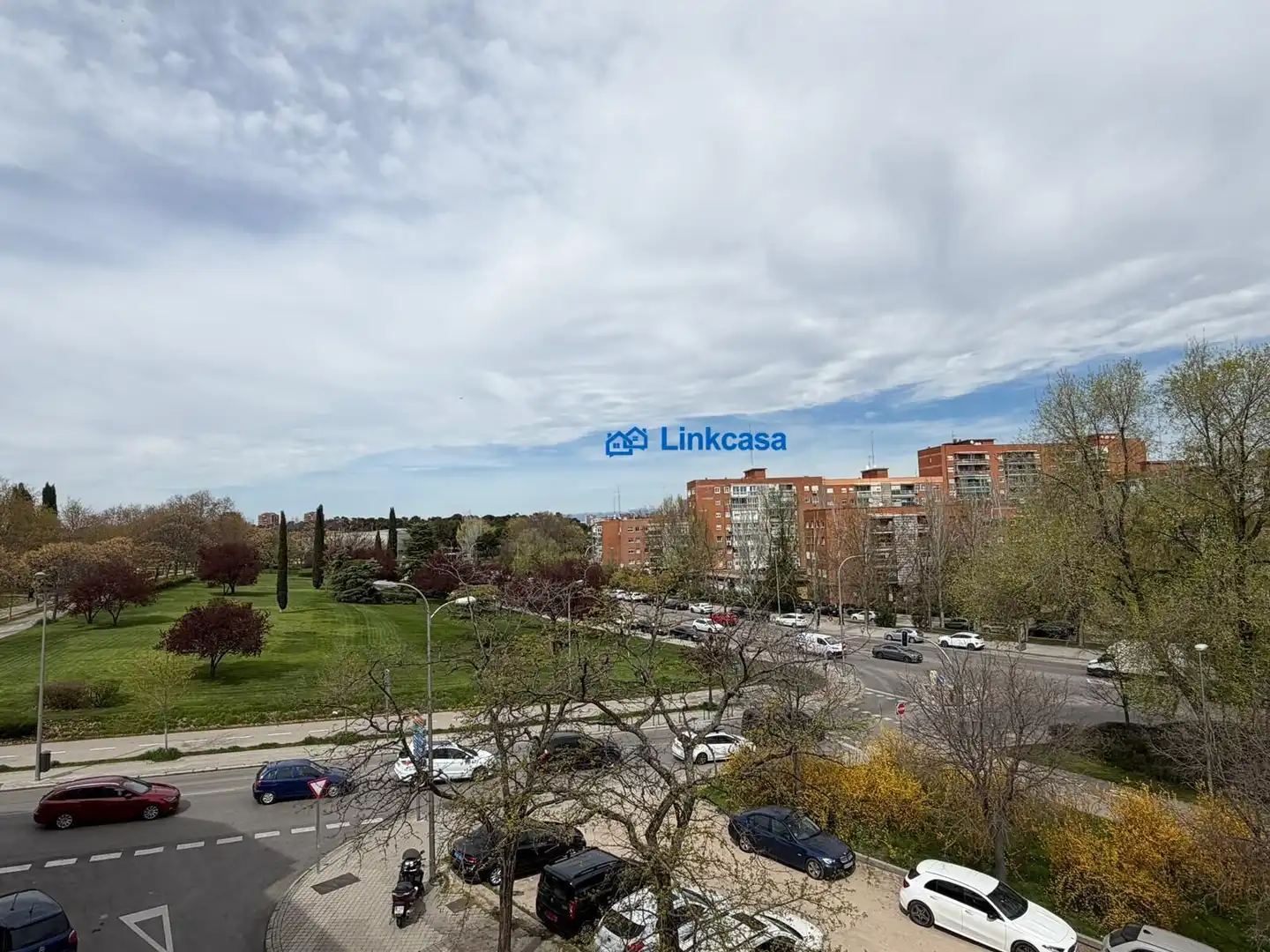 Exterior view of Flat for sale in Madrid  with Heating, Private garden and Terrace