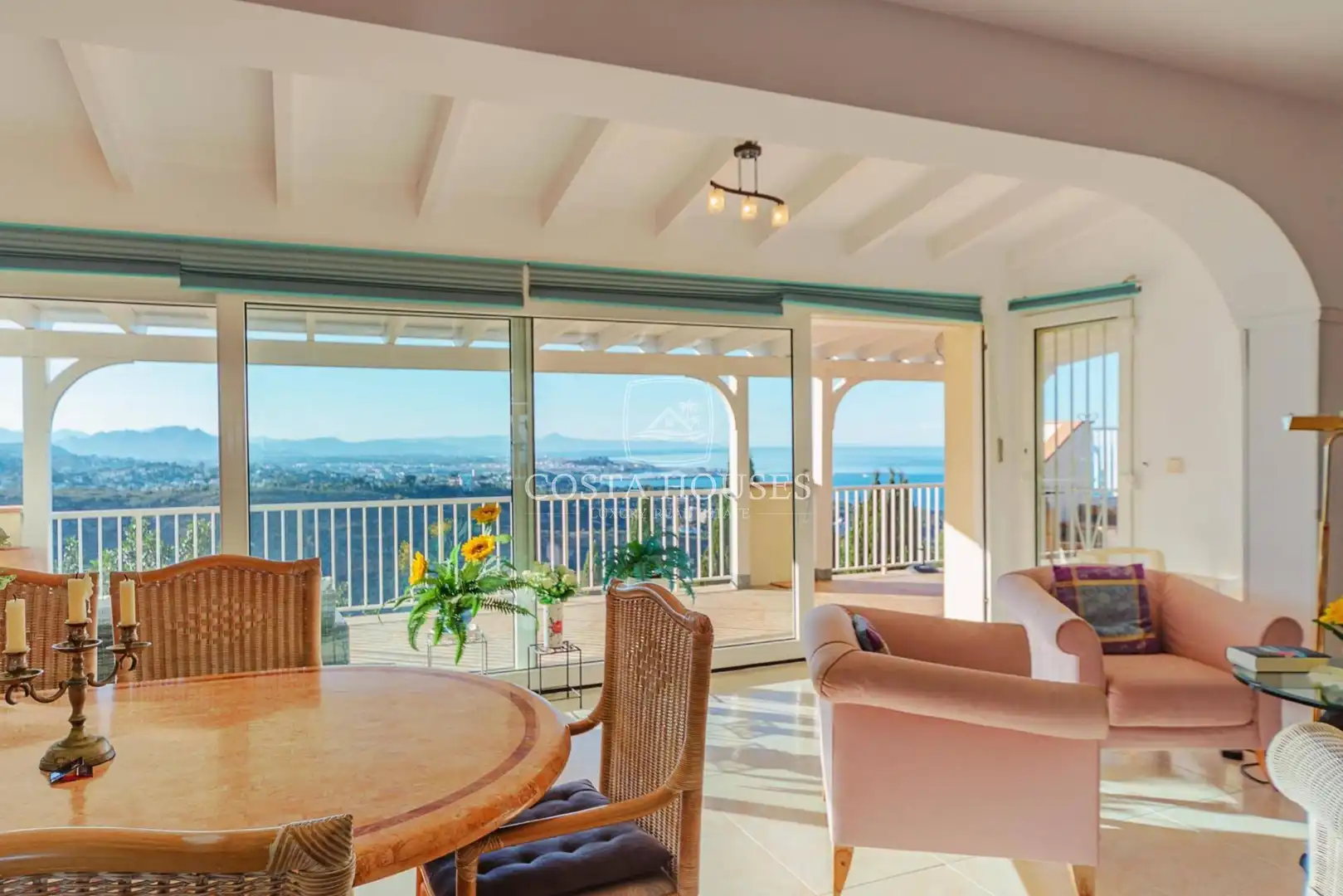 Dining room of Houses for sale in Dénia  with Air Conditioner, Heating and Private garden