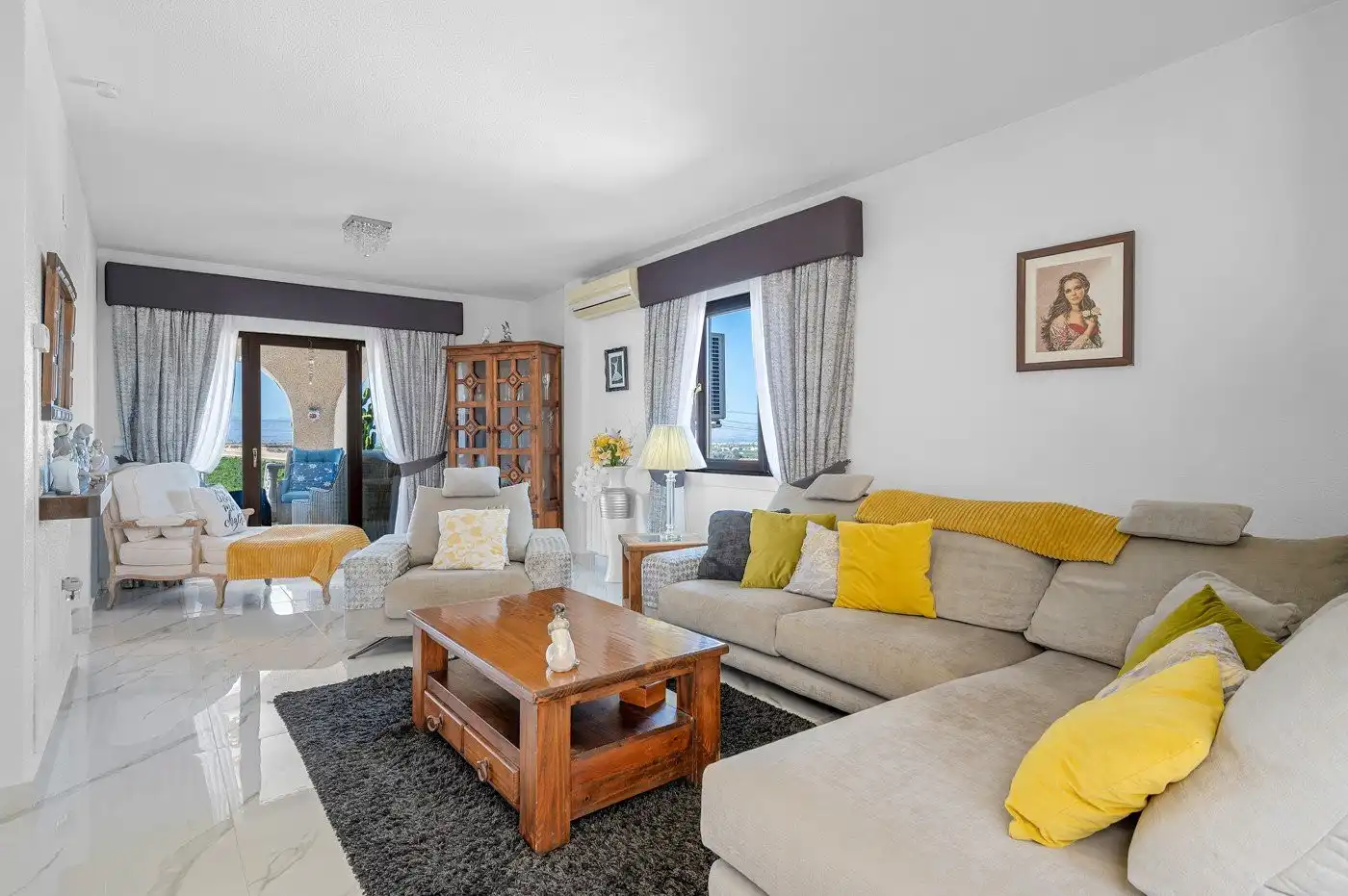 Sala de estar de Casa o chalet en venta en Callosa de Segura con Calefacción, Jardín privado y Terraza