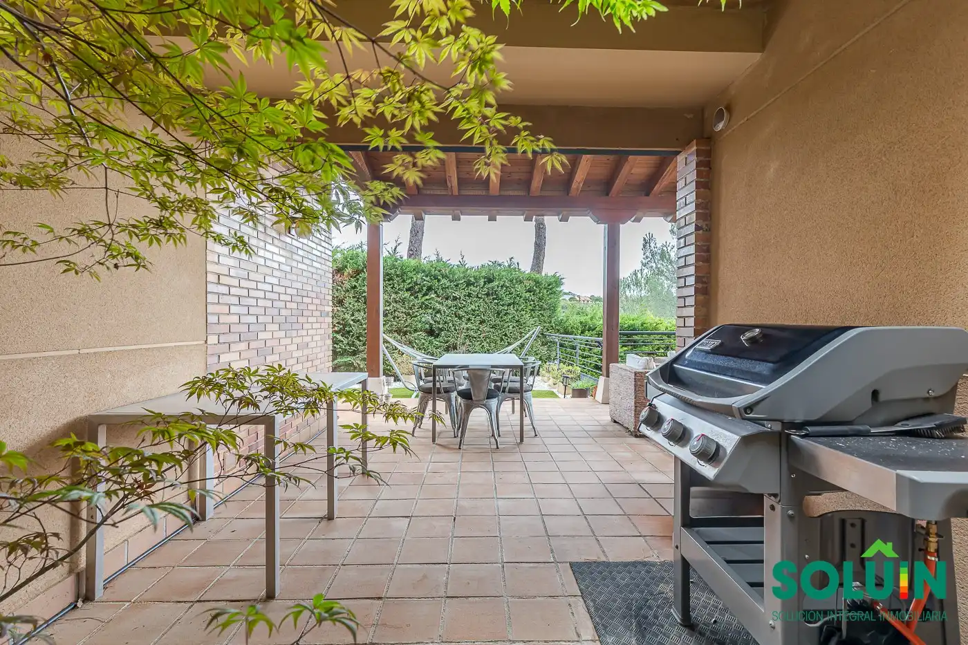 Terrassa de Casa o xalet en venda en Torrelodones amb Aire condicionat, Calefacció i Jardí privat