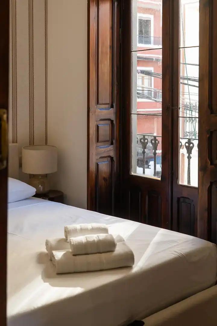 Bedroom of Flat for rent in Poblats Marítims