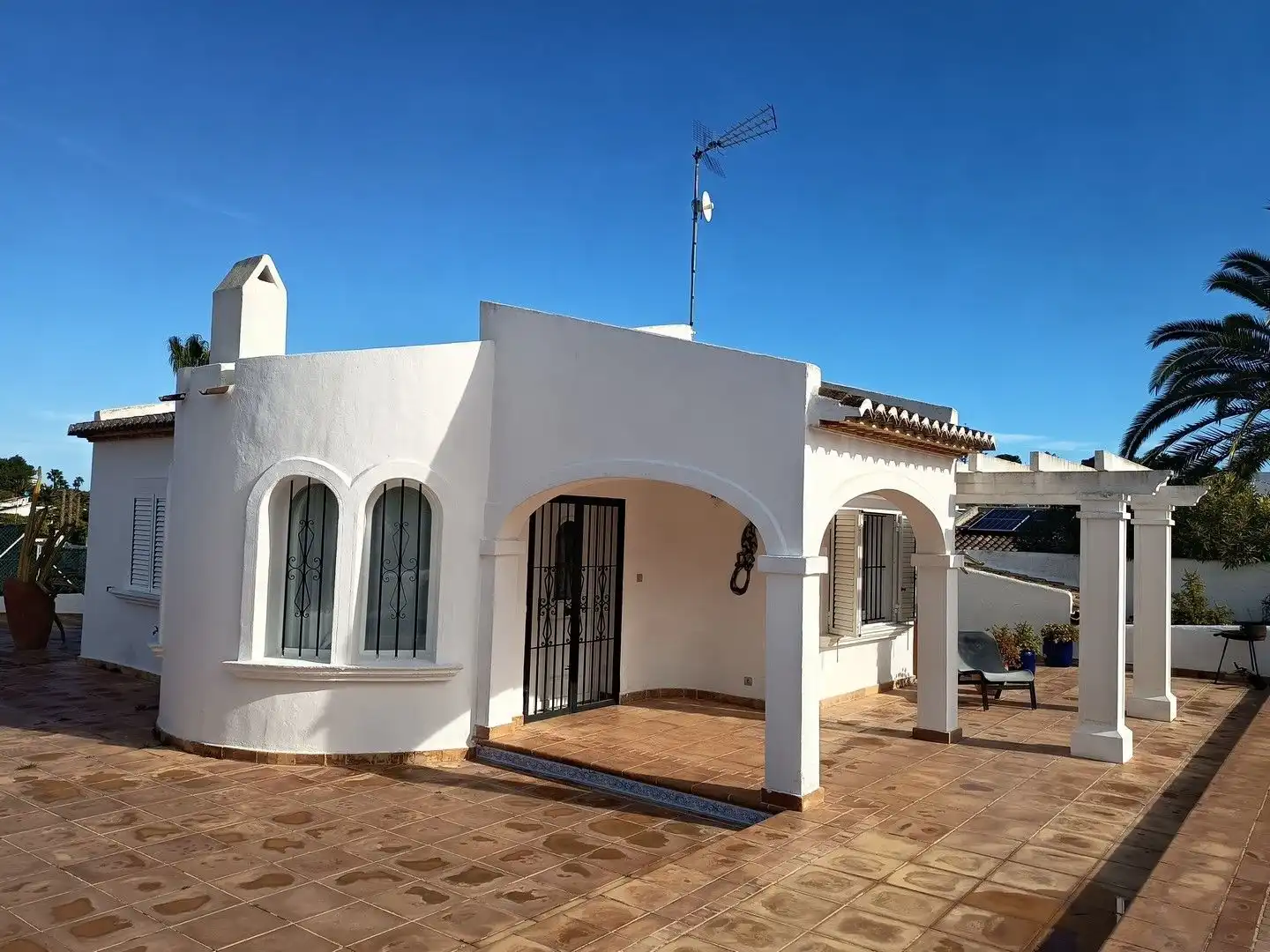 Exterior view of Houses for sale in Jávea / Xàbia  with Air Conditioner, Private garden and Terrace