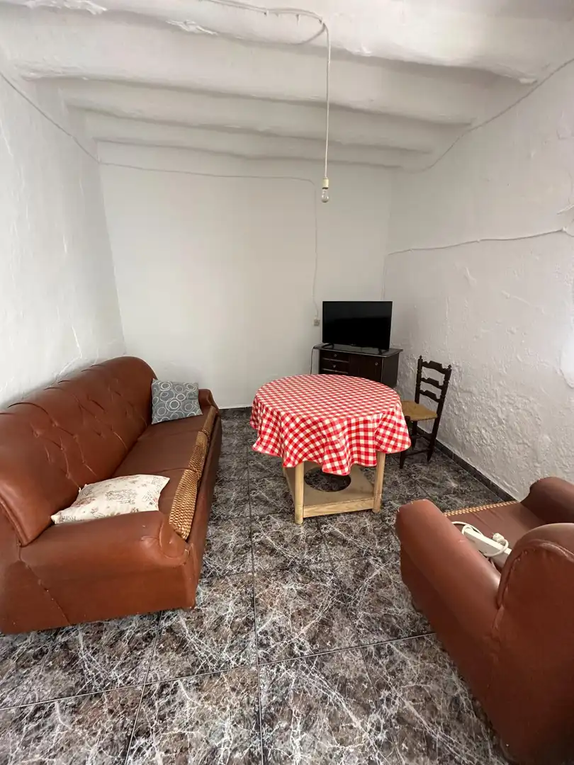 Sala d'estar de Finca rústica en venda en Somontín