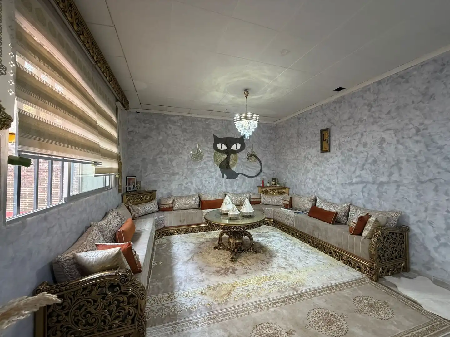 Living room of Flat for sale in Benifaió  with Air Conditioner, Terrace and Storage room