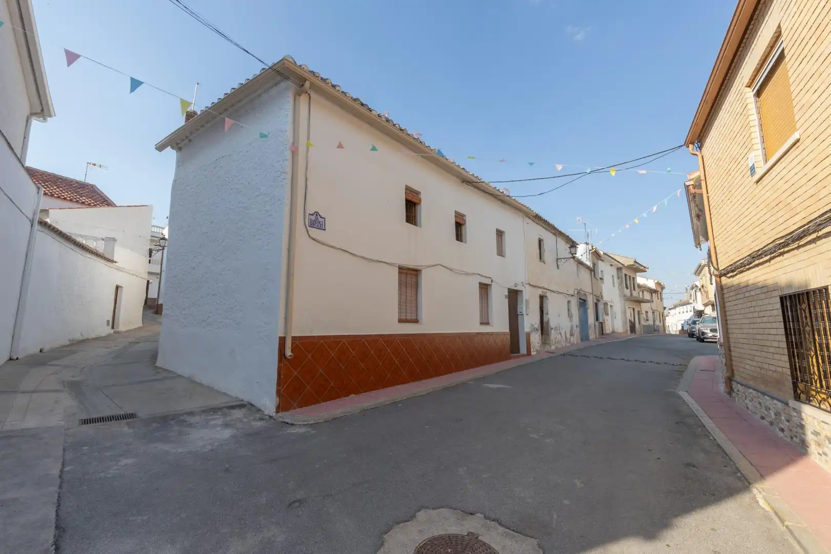 Vista exterior de Casa o xalet en venda en Morelábor amb Terrassa i Alarma
