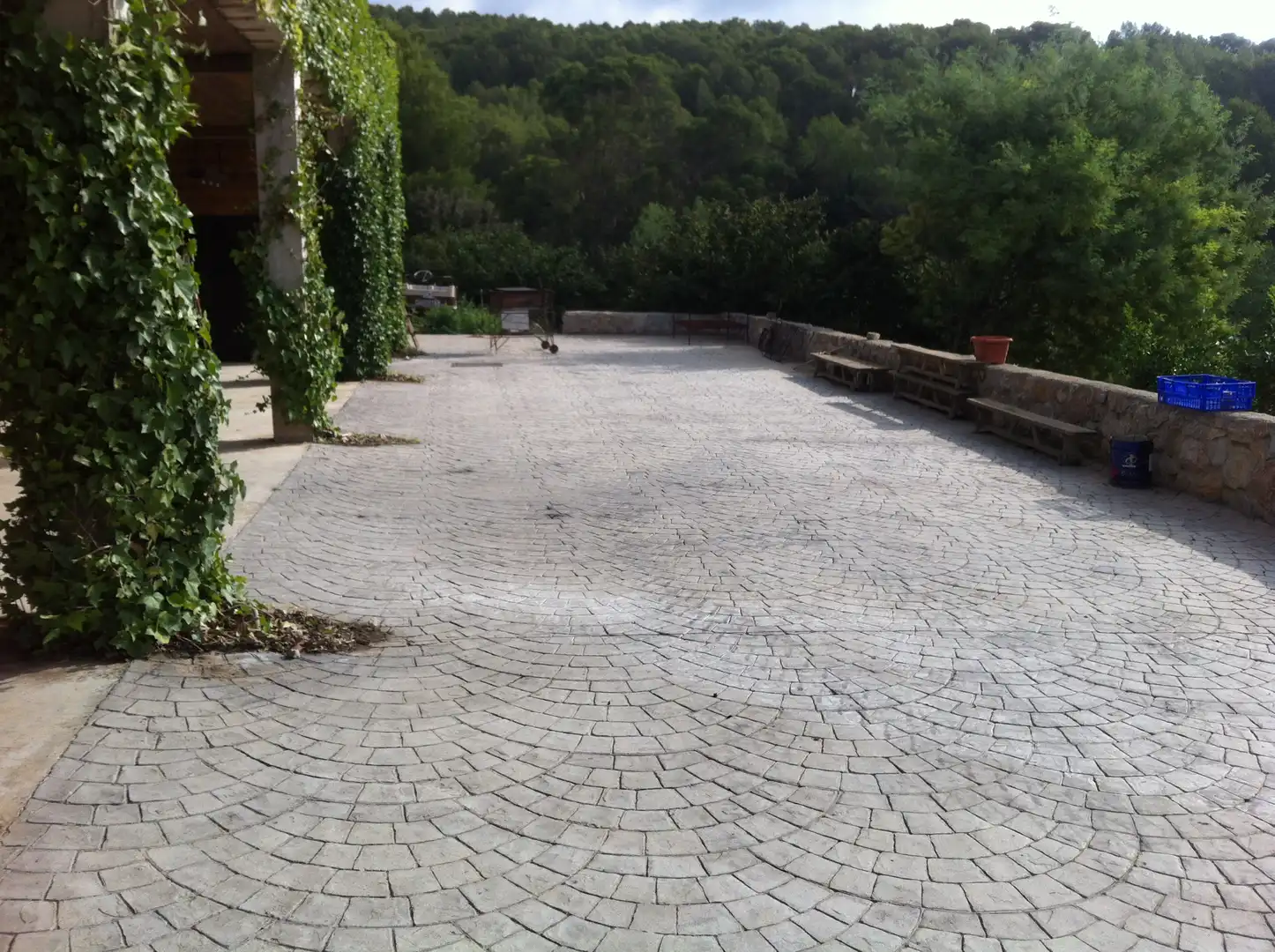Terraza de Finca rústica en venta en Almoster con Calefacción, Terraza y Piscina