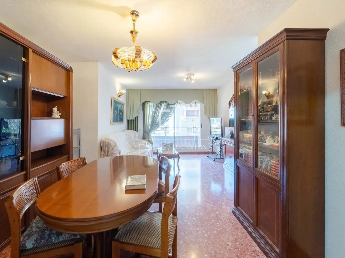 Esszimmer von Wohnung zum Verkauf in Valencia mit Klimaanlage, Möbliert und Balkon
