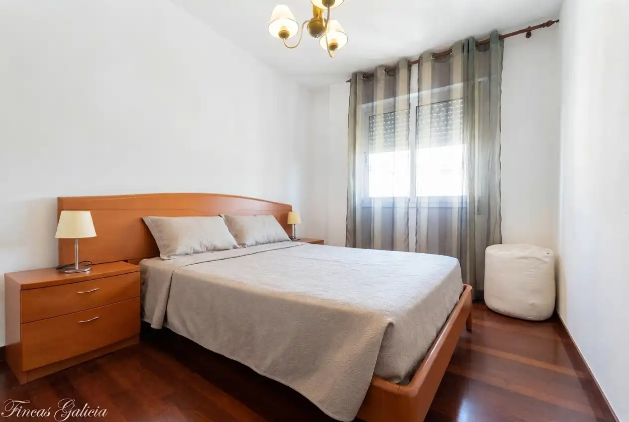 Bedroom of Flat for sale in Verín  with Heating, Terrace and Furnished