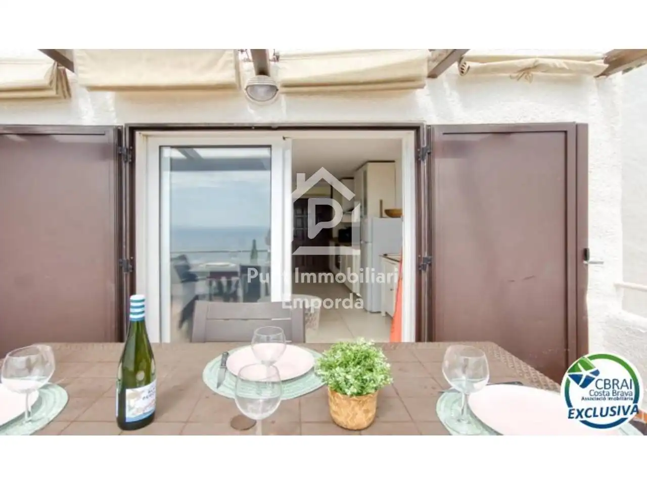 Terrassa de Apartament en venda en Roses amb Aire condicionat, Calefacció i Terrassa