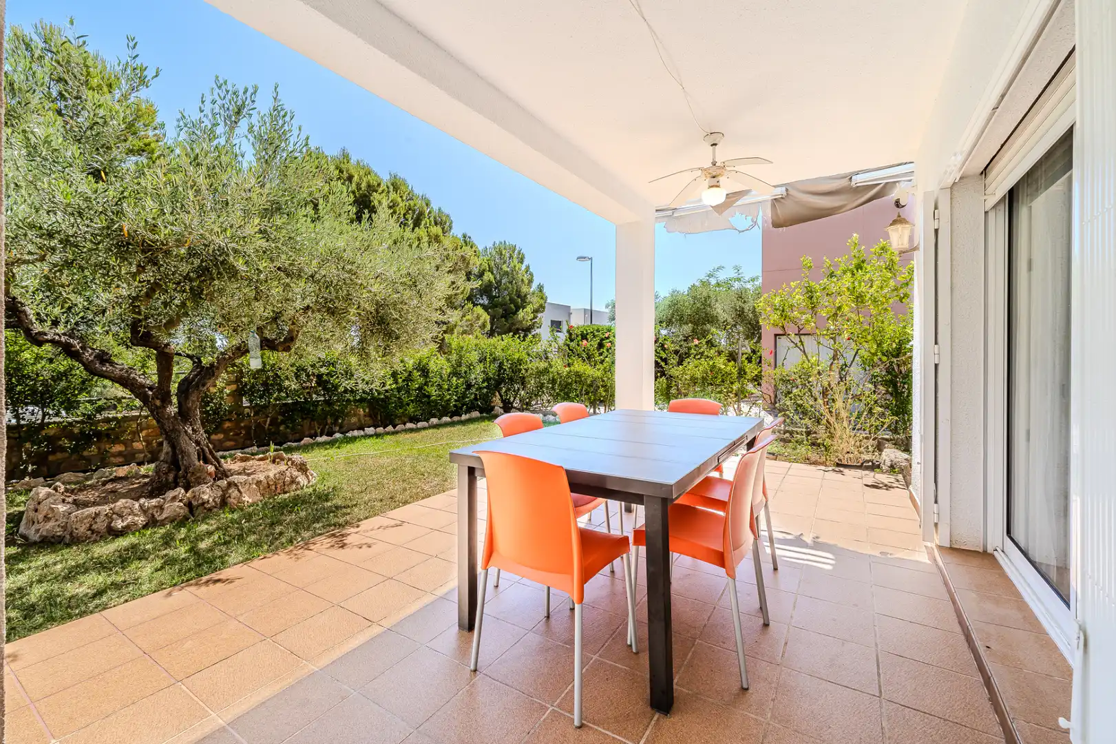 Terraza de Casa o chalet en venta en L'Ametlla de Mar  con Aire acondicionado, Calefacción y Jardín privado