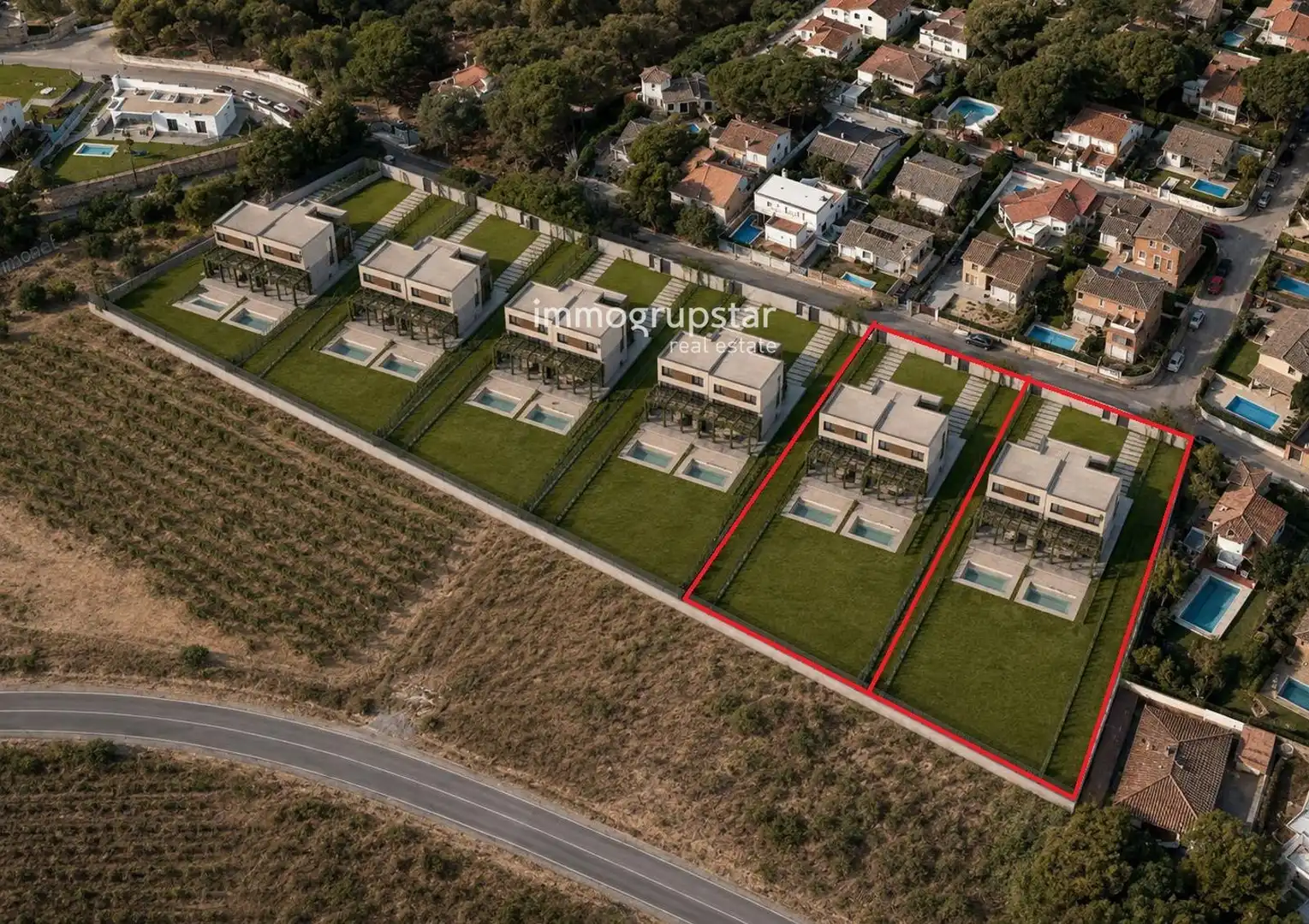 Einfamilien-Reihenhaus zum Verkauf in Calonge i Sant Antoni mit Klimaanlage, Heizung und Schwimmbad