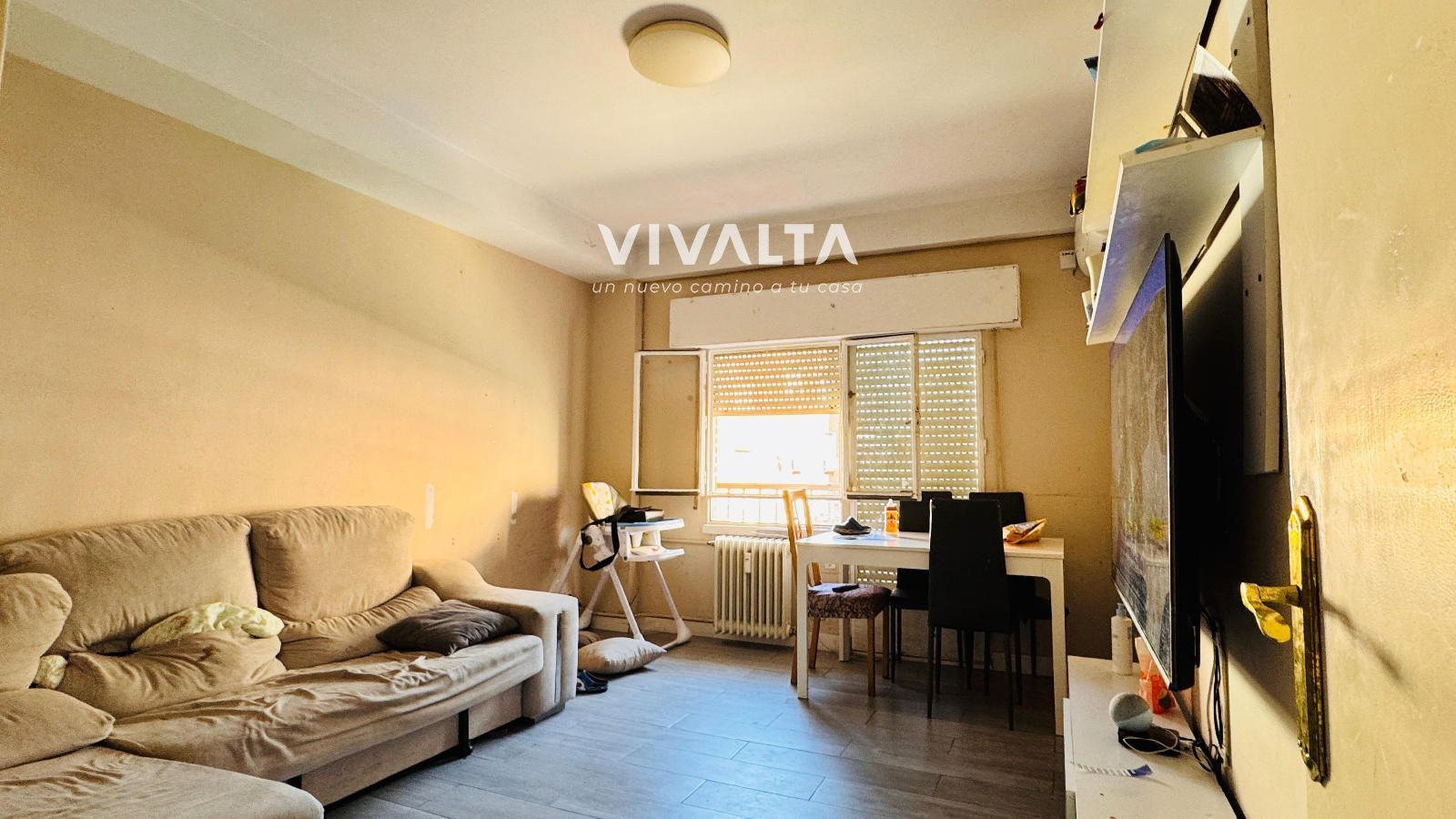 Bedroom of Flat for sale in  Madrid Capital  with Air Conditioner, Heating and Terrace