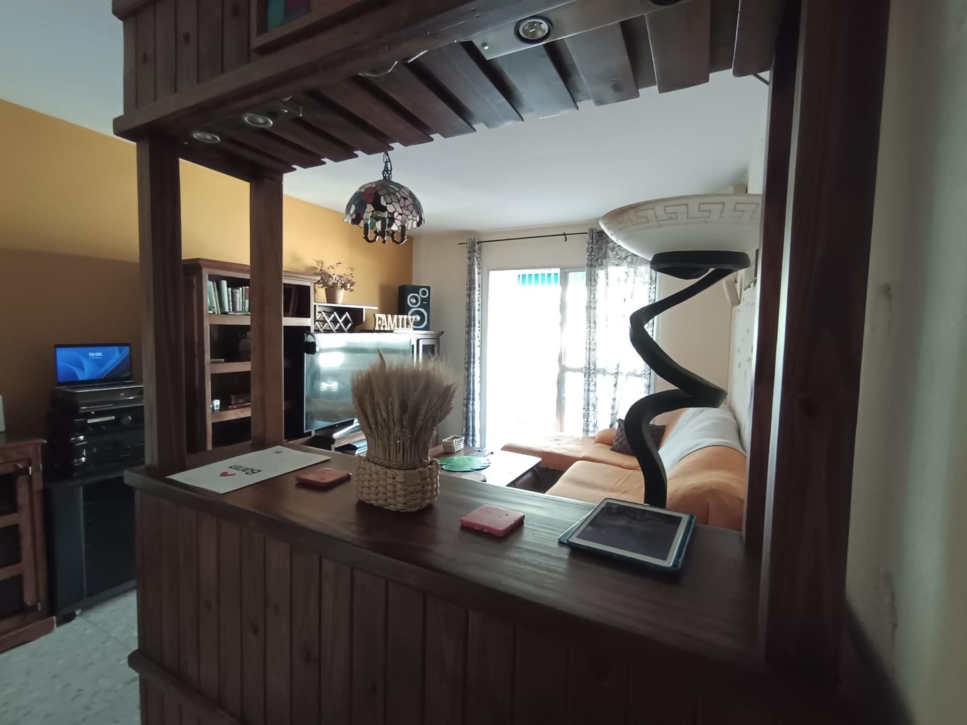 Living room of Flat for sale in Rincón de la Victoria  with Air Conditioner, Heating and Private garden