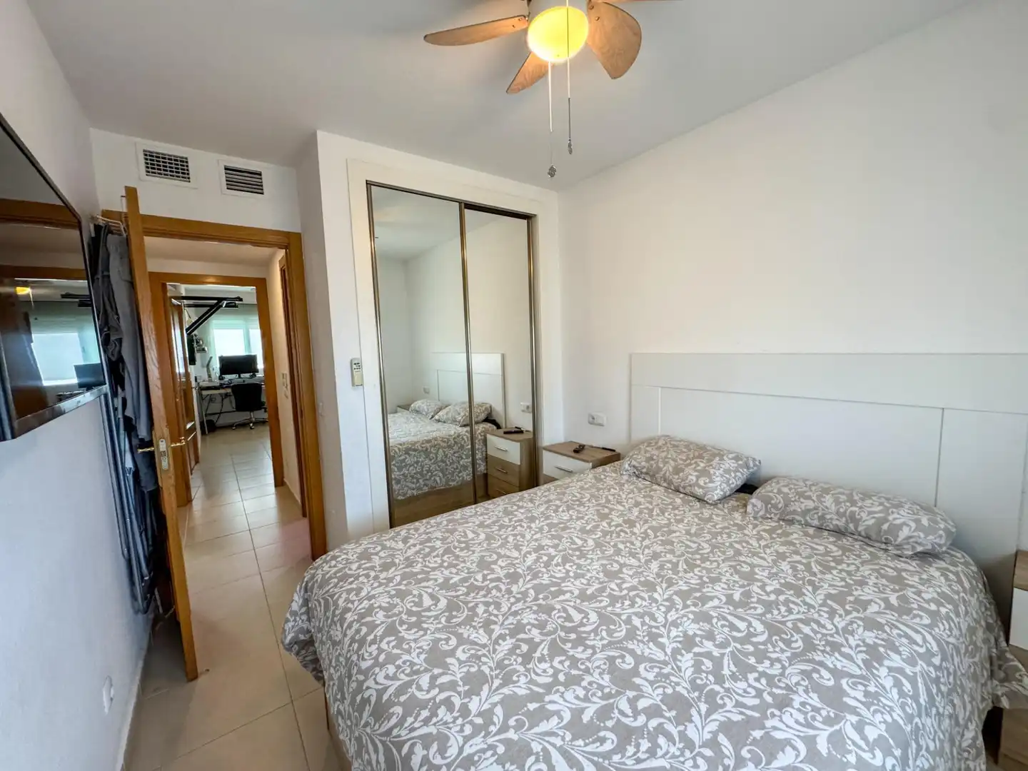 Bedroom of Flat for sale in Torremolinos  with Air Conditioner