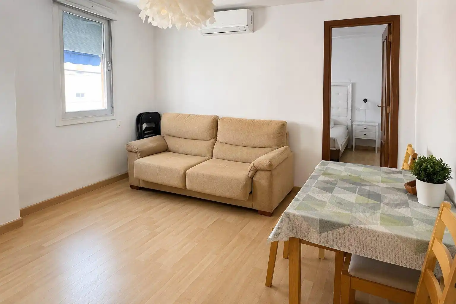Sala de estar de Apartamento de alquiler en Valencia con Amueblado
