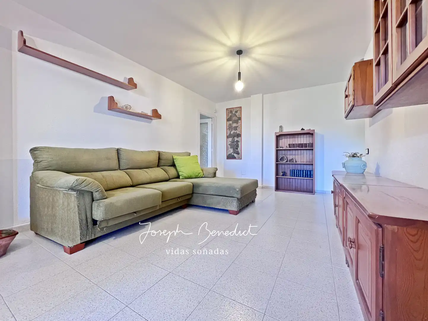 Sala de estar de Piso en venta en Castelldefels con Terraza, Horno y Balcón