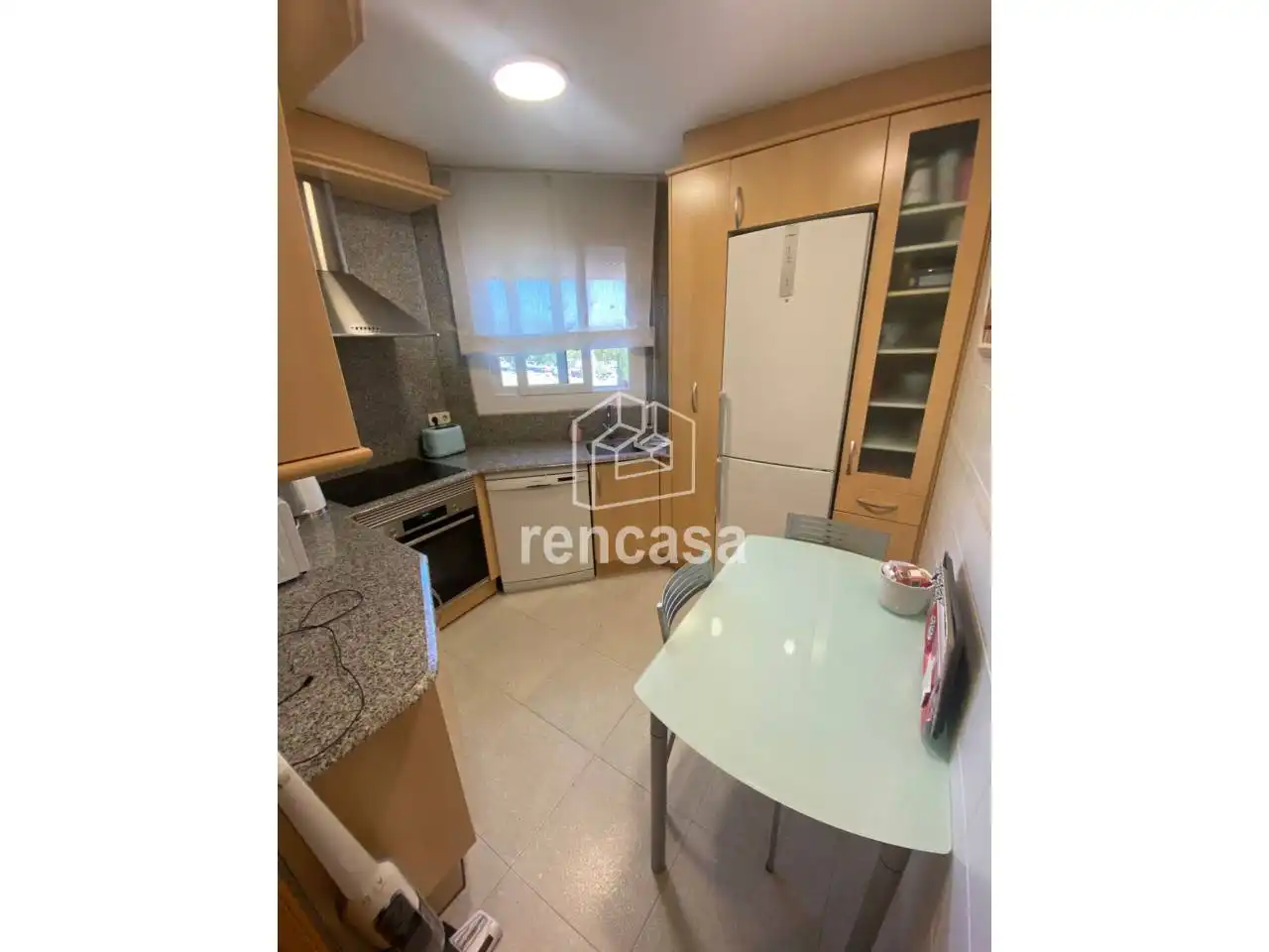 Vista exterior de Piso de alquiler en Lleida con Parquet, Amueblado y Balcón