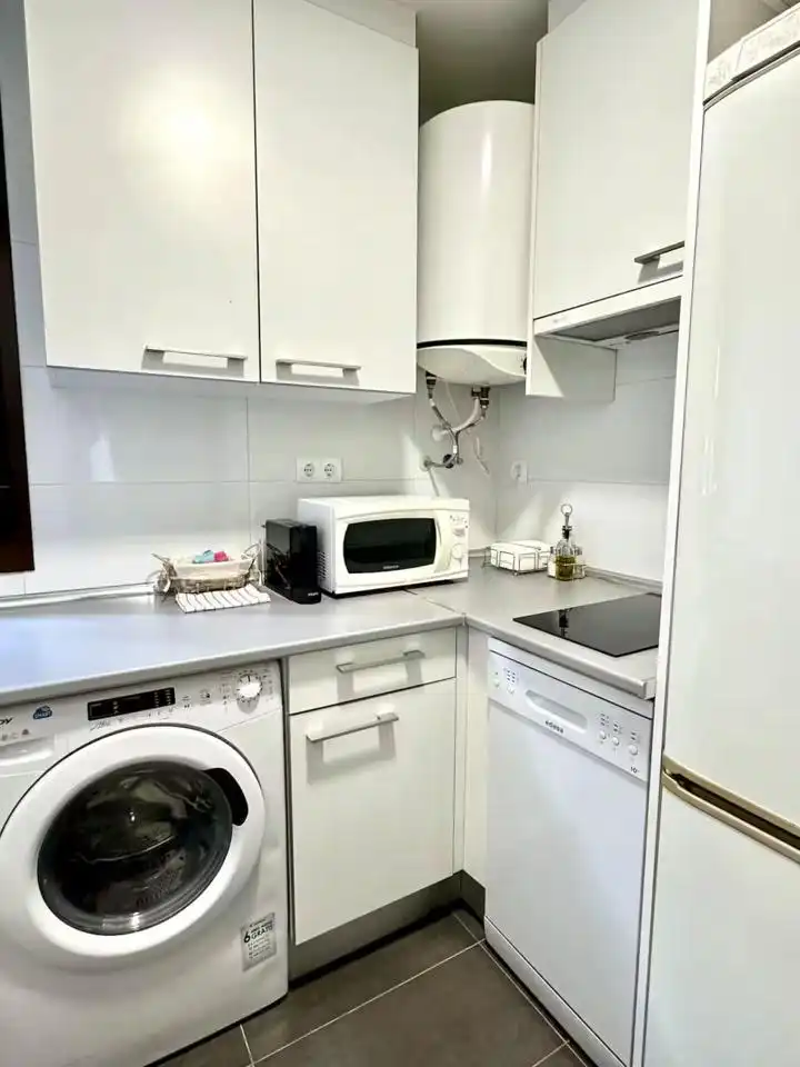 Kitchen of Flat for rent in Marbella  with Air Conditioner, Furnished and Internet