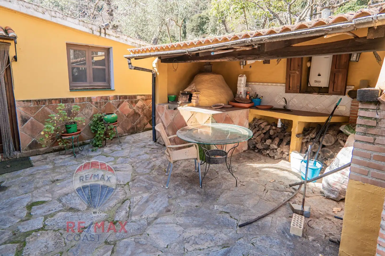 Vista exterior de Finca rústica en venta en Jubrique con Jardín privado, Terraza y Piscina