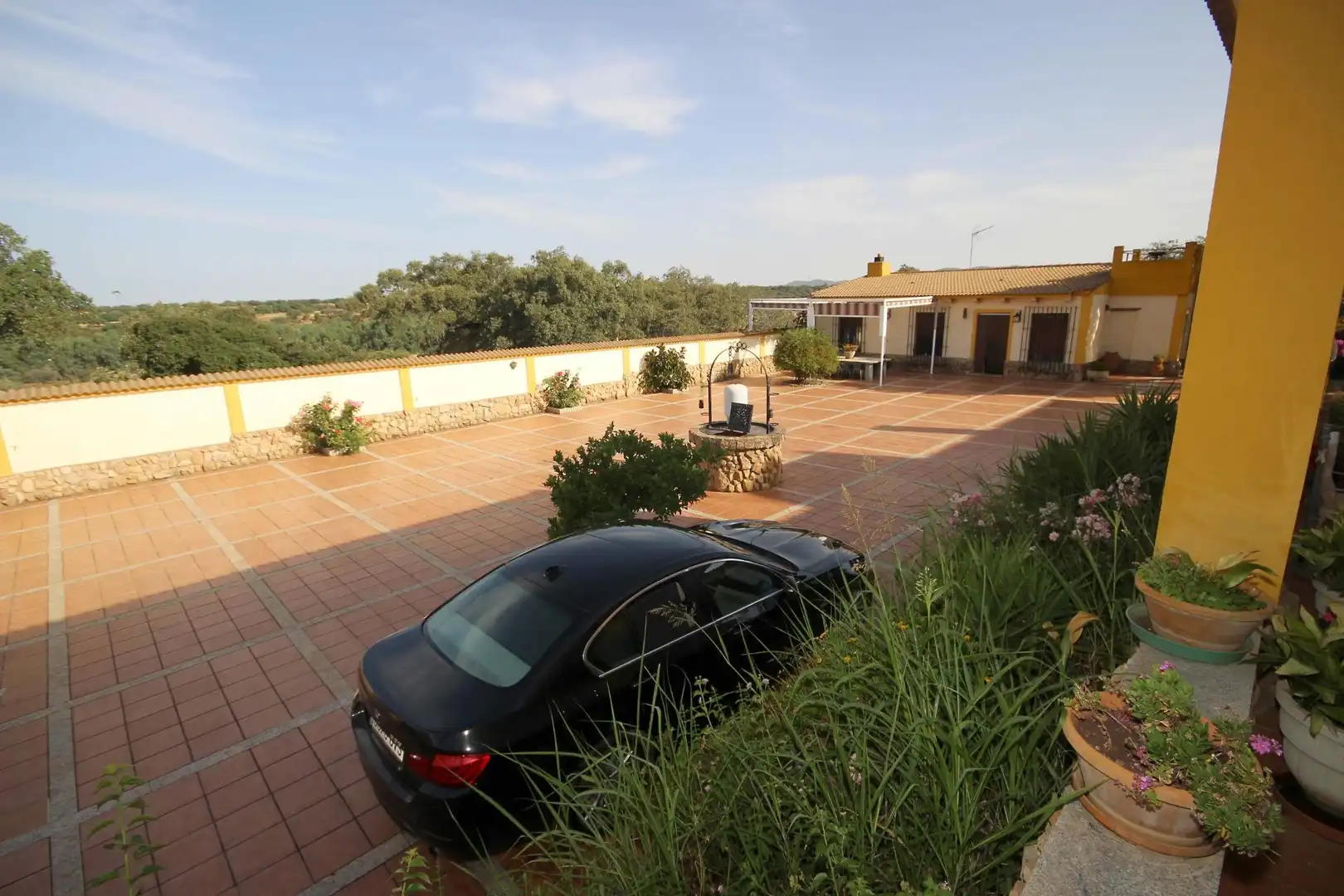 Parking de Finca rústica en venta en Alcuéscar con Aire acondicionado