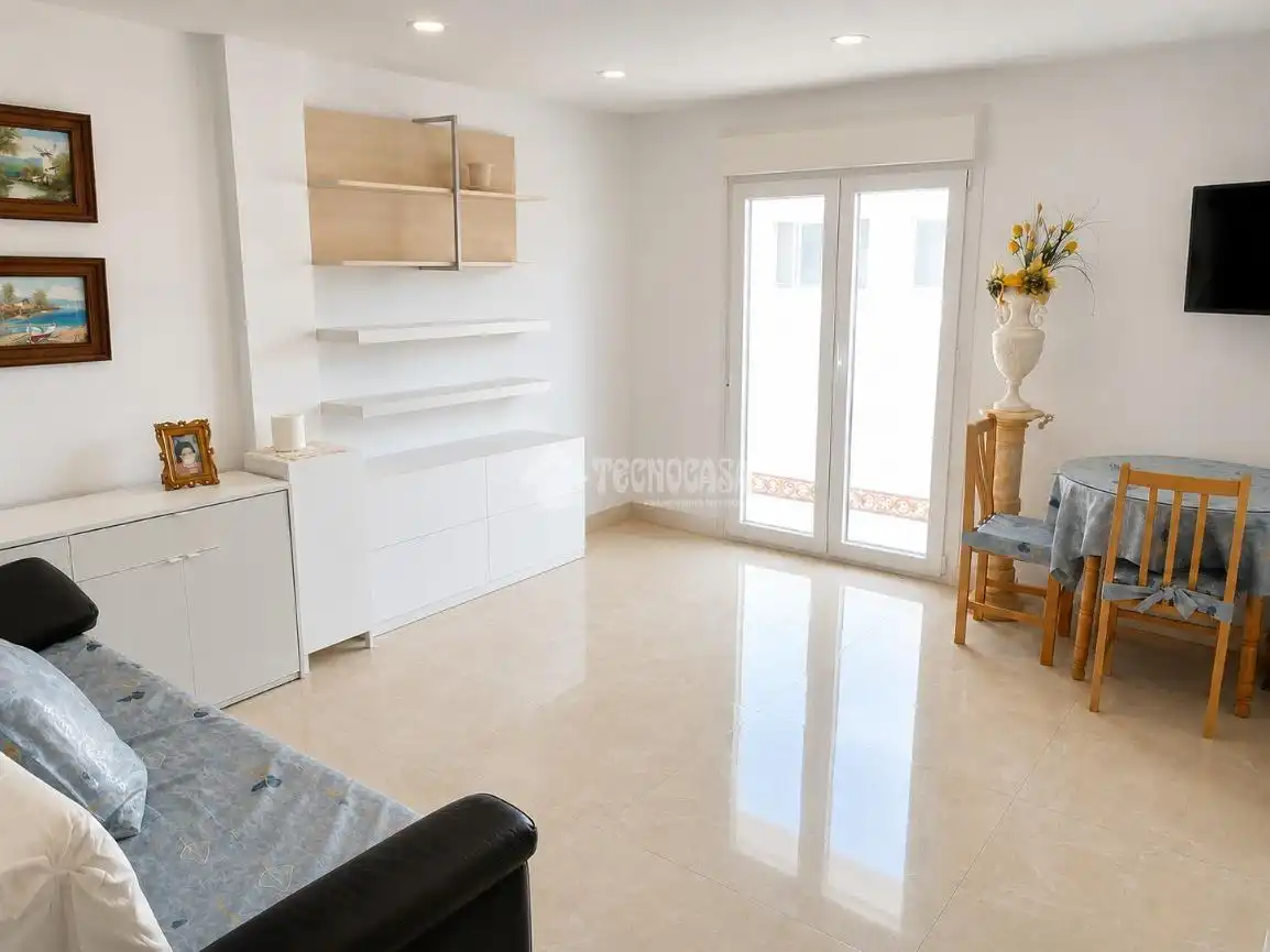 Sala de estar de Piso en venta en Málaga con Balcón