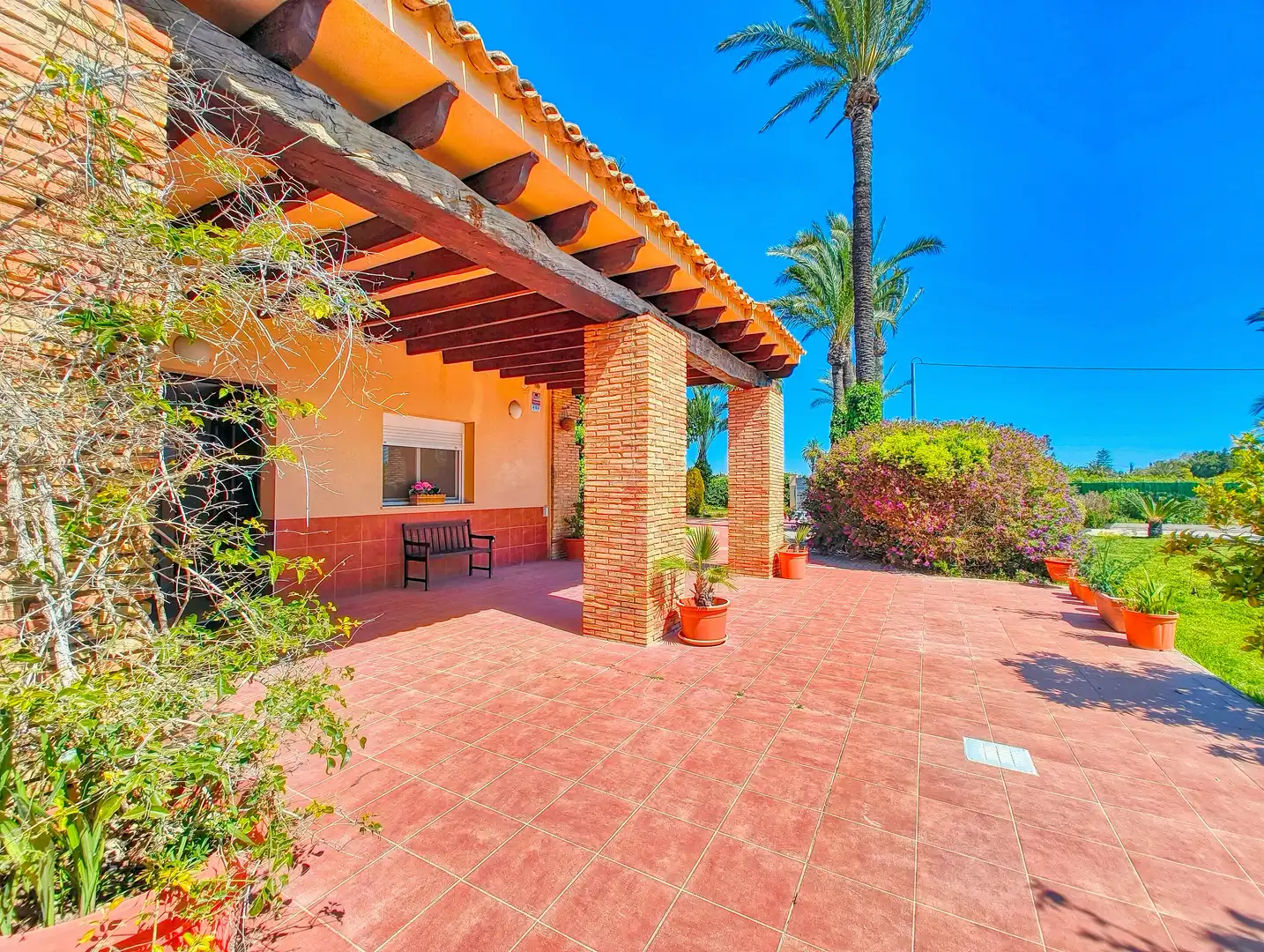 Exterior view of Houses for sale in Elche / Elx  with Air Conditioner, Heating and Terrace