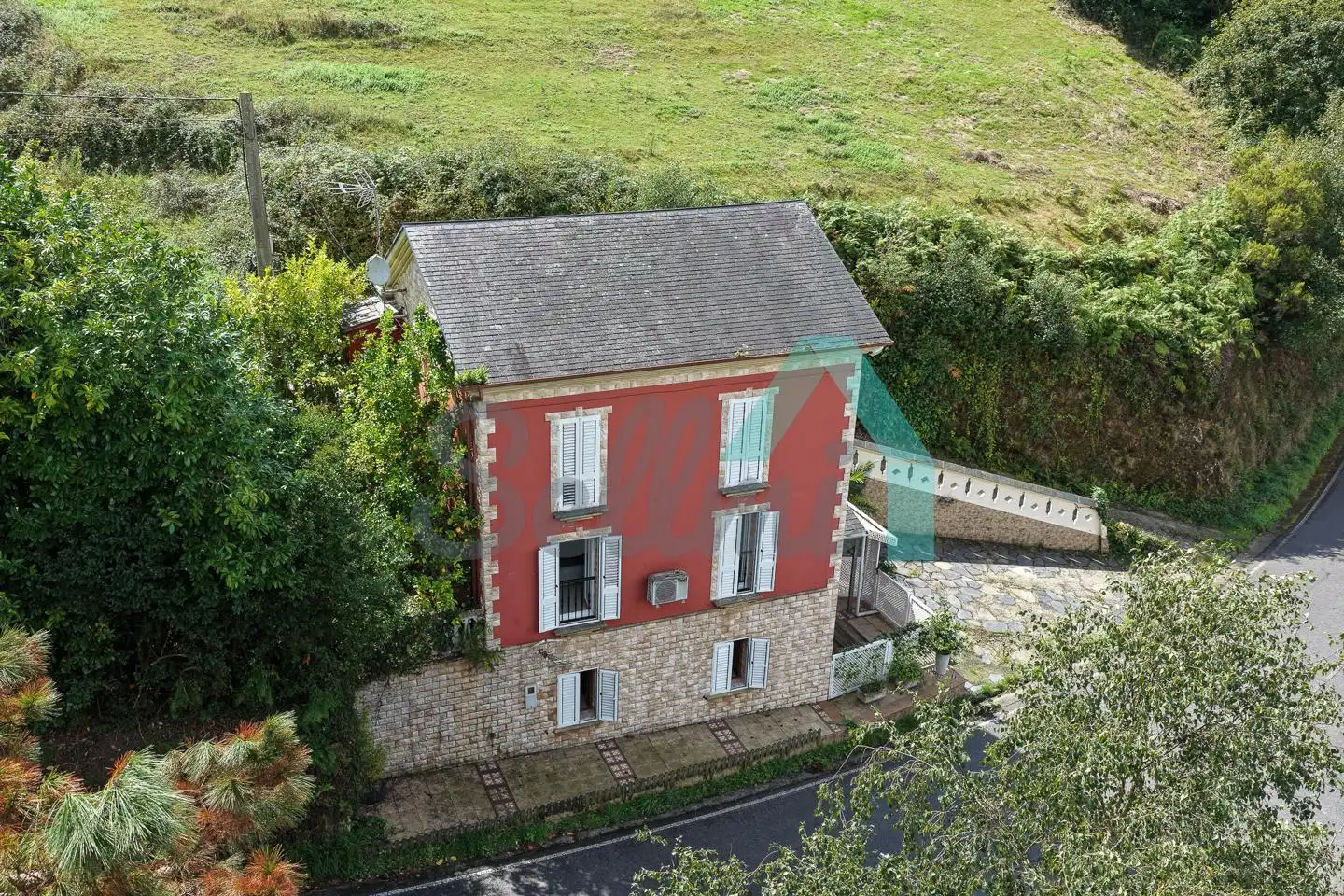 Exterior view of Houses for sale in Coaña  with Heating, Terrace and Furnished