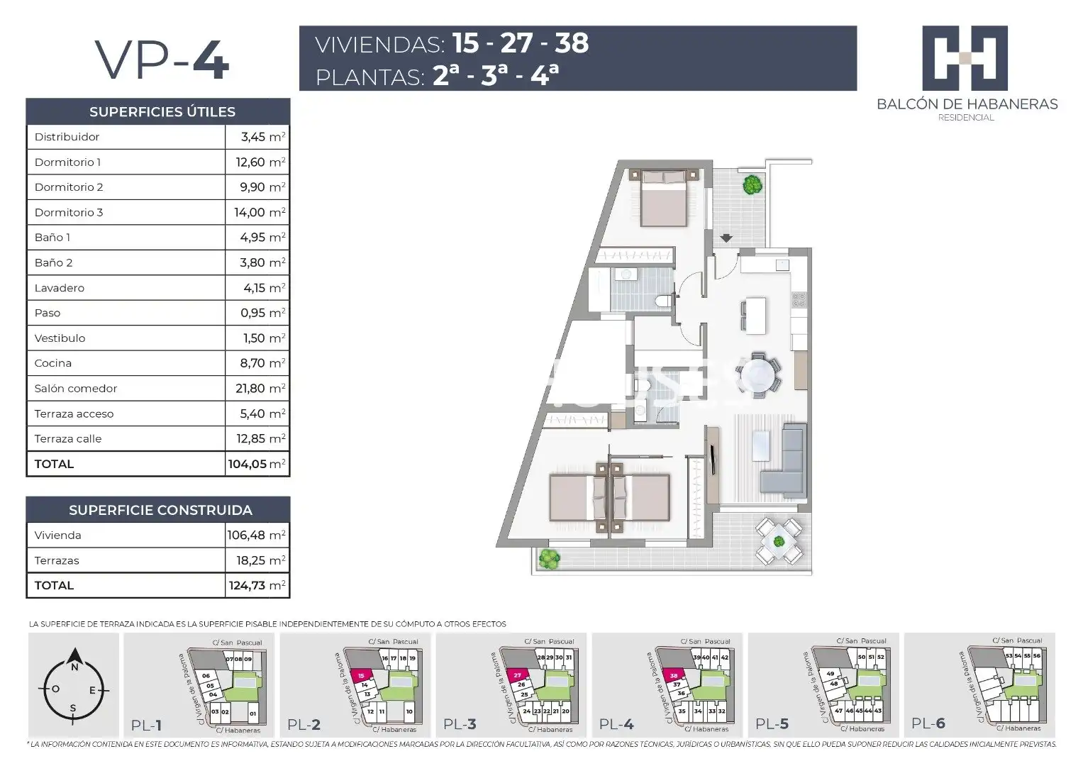 Apartament amb terrassa en venda a Playa del Cura, imagen 13