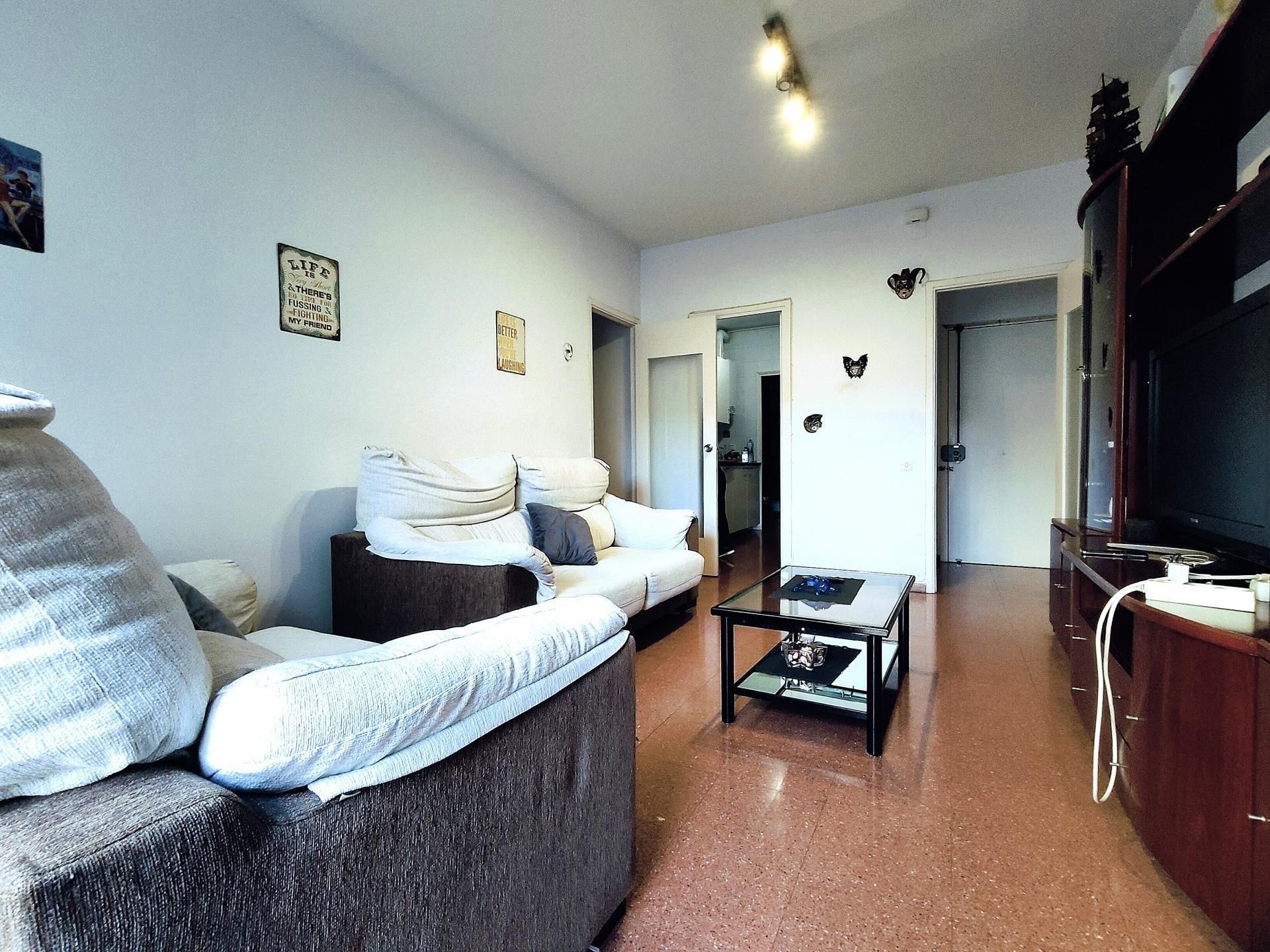 Sala de estar de Piso en venta en  Barcelona Capital