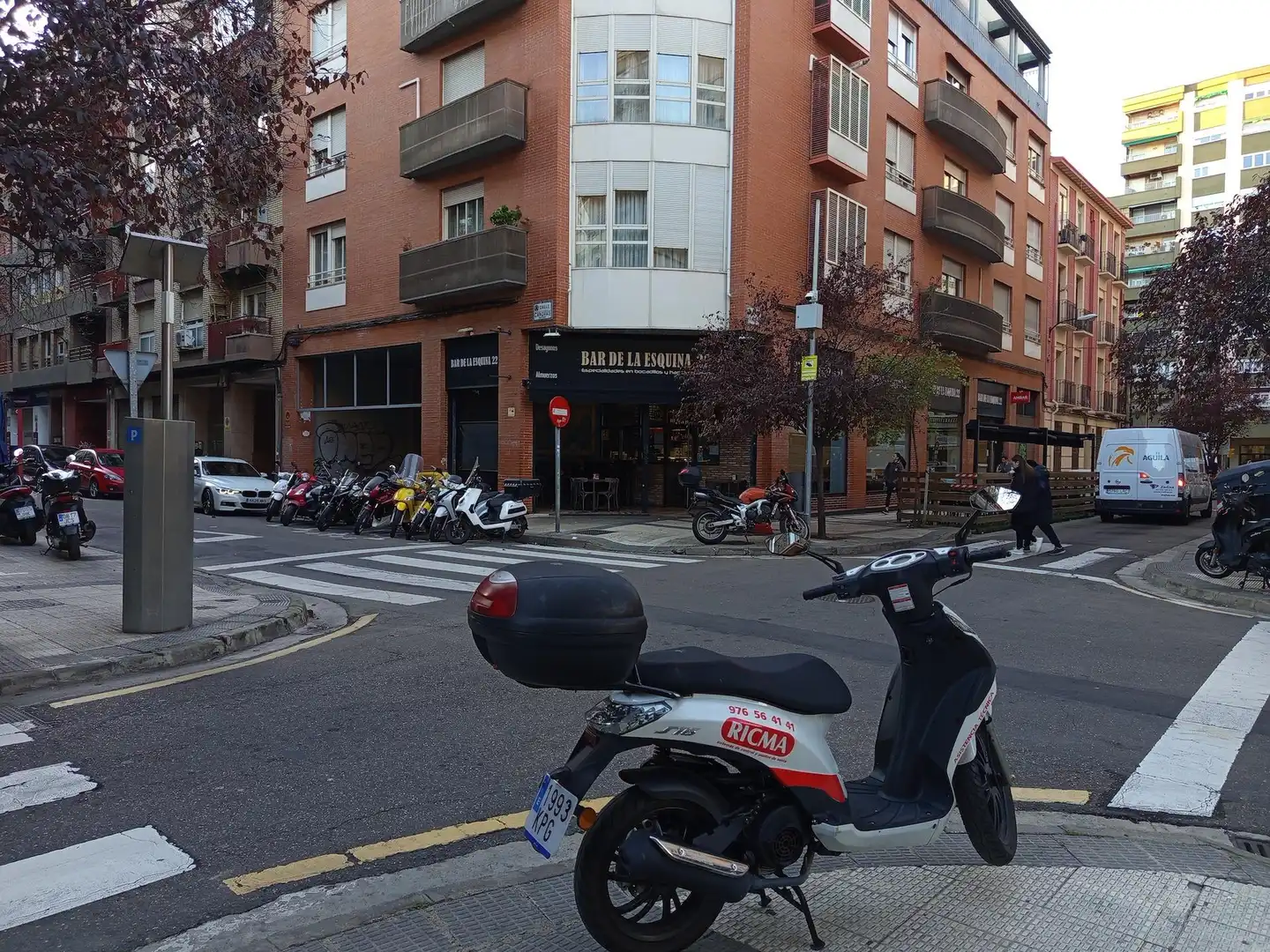 Vista exterior de Garaje en venta en Zaragoza