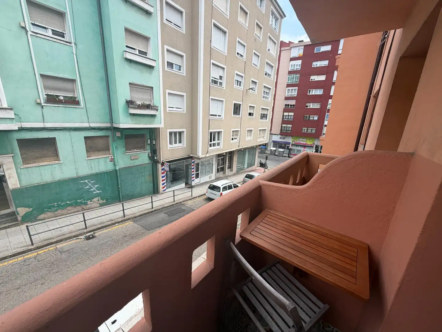 Terraza de Piso de alquiler en Santander con Calefacción, Terraza y Amueblado