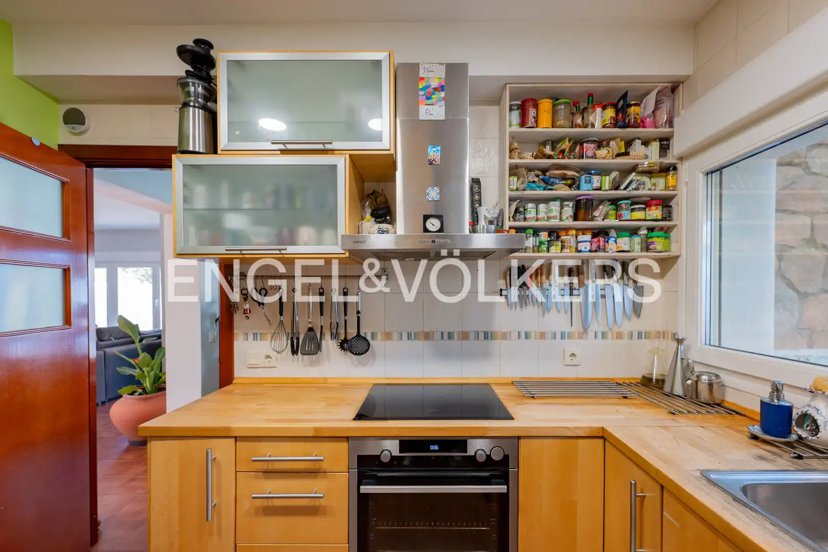 Kitchen of Houses for sale in Galapagar  with Heating, Private garden and Parquet flooring