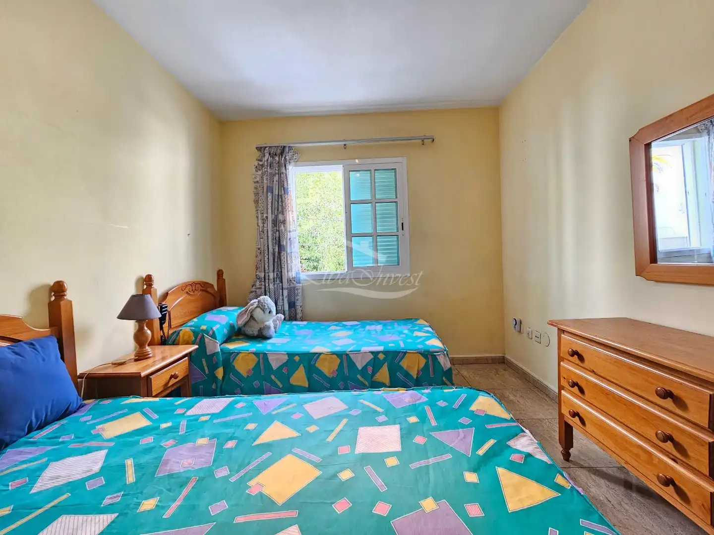 Bedroom of Flat for sale in Guía de Isora  with Terrace, Furnished and Oven