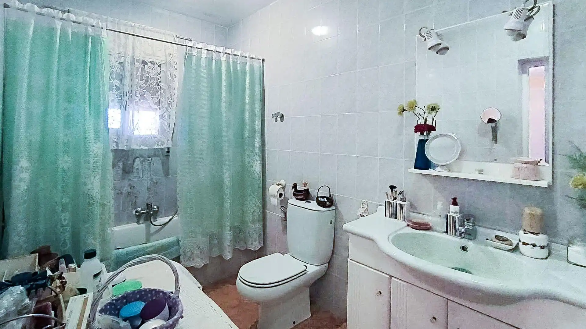 Baño de Casa o chalet en venta en La Nucia con Aire acondicionado, Jardín privado y Terraza