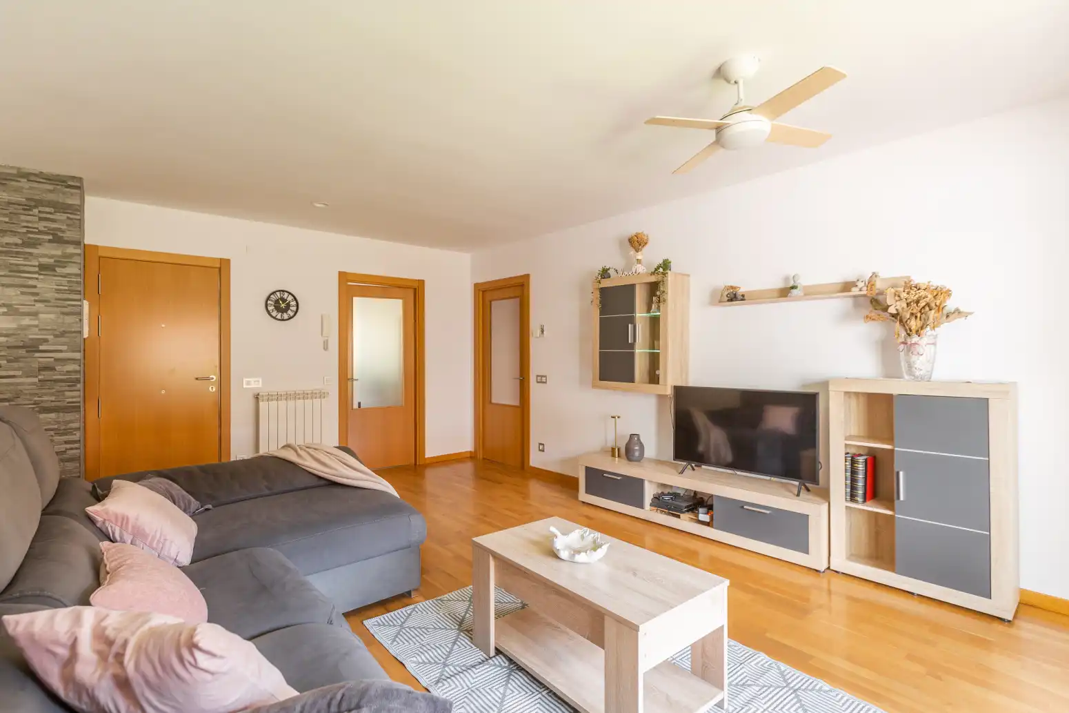 Sala de estar de Ático en venta en Huarte / Uharte con Calefacción, Parquet y Terraza