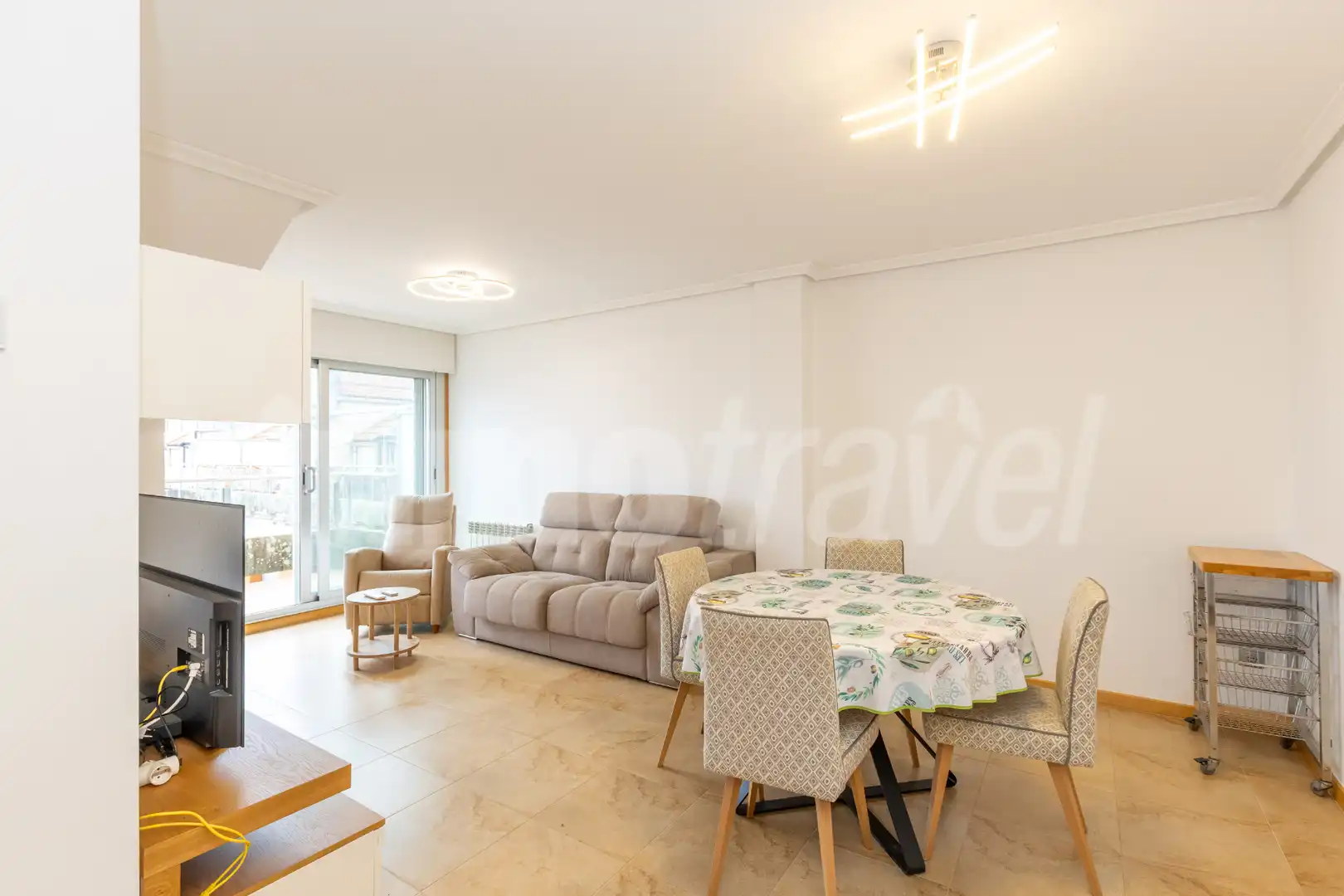 Living room of Attic for sale in Sanxenxo  with Air Conditioner, Heating and Terrace