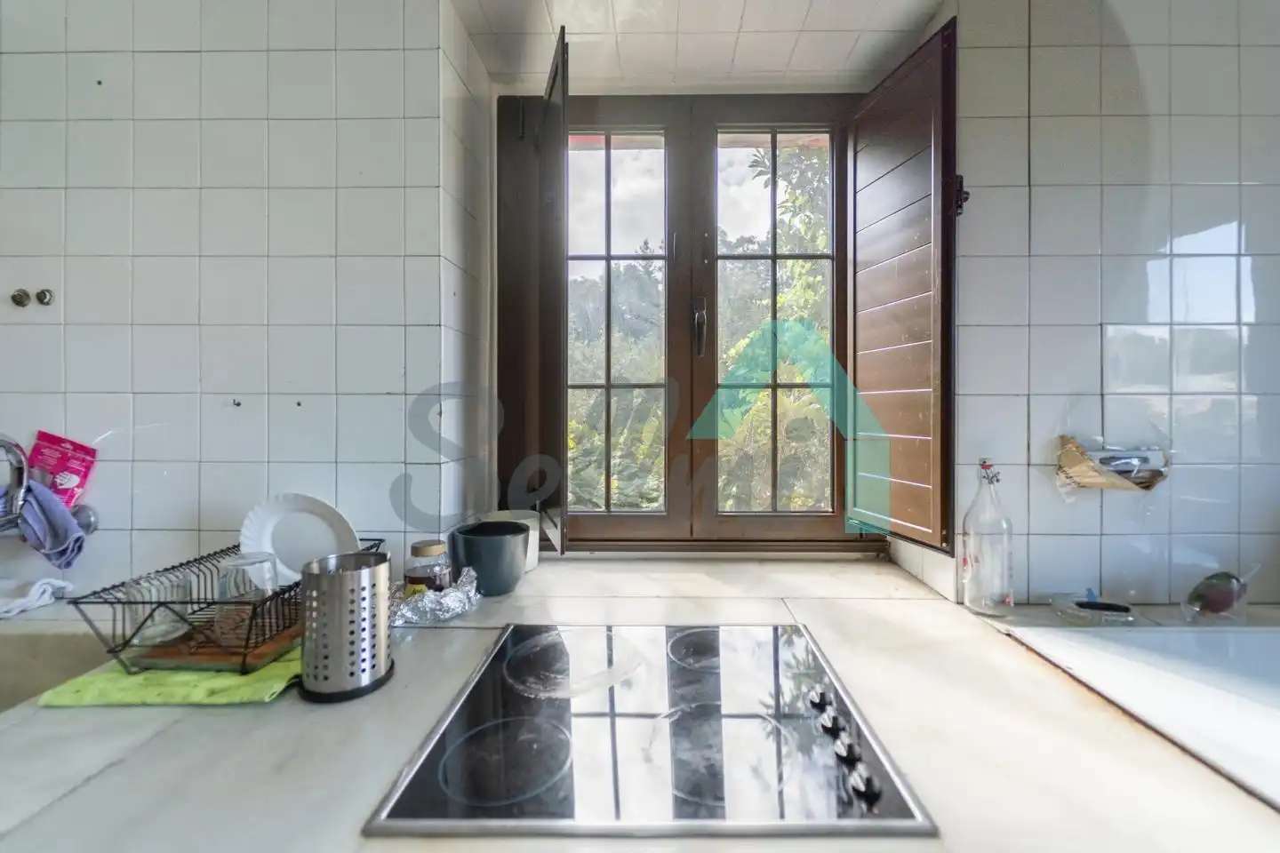 Cocina de Casa o chalet en venta en Grado con Calefacción, Jardín privado y Parquet