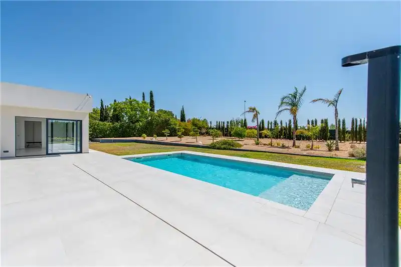 Piscina de Casa o xalet en venda en Marratxí amb Aire condicionat, Jardí privat i Parquet