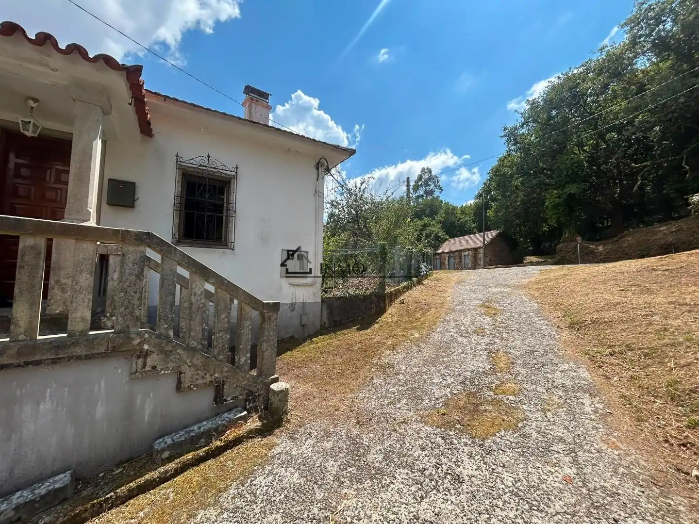 Vista exterior de Casa o xalet en venda en Forcarei amb Calefacció, Jardí privat i Traster