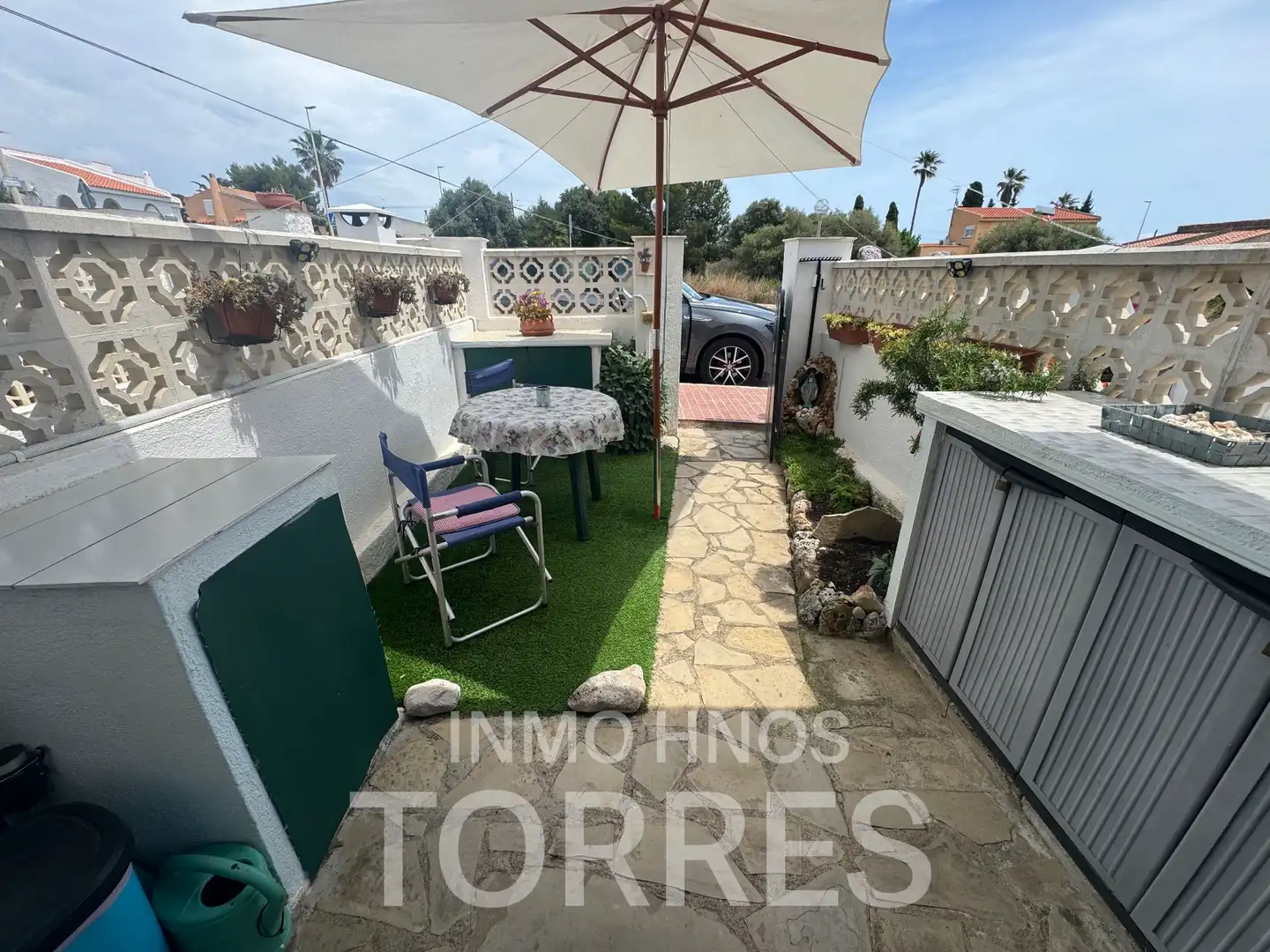 Terrassa de Casa adosada en venda en Peñíscola / Peníscola amb Terrassa i Balcó