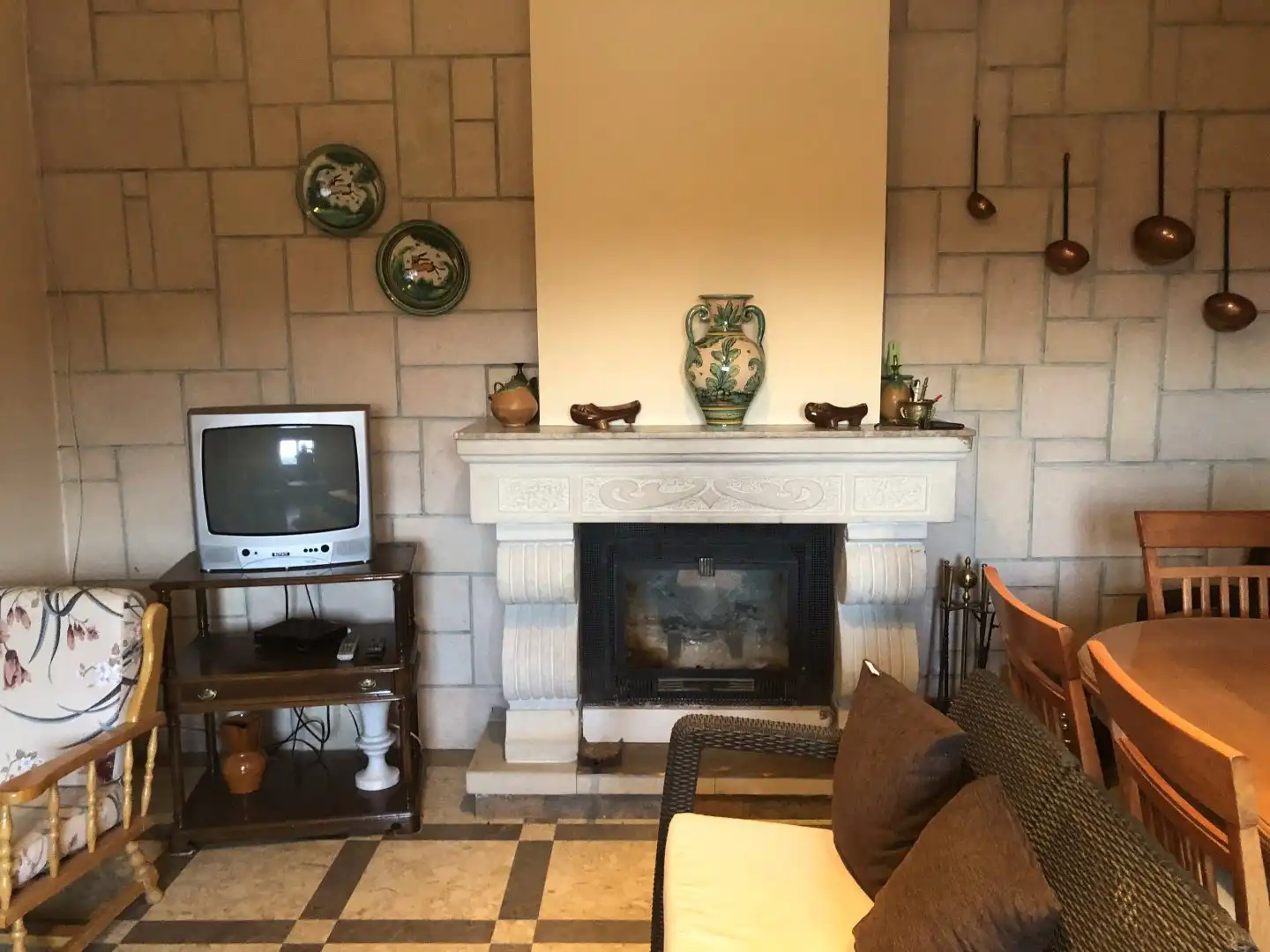Sala de estar de Casa o chalet en venta en Otero de Herreros con Calefacción, Jardín privado y Terraza