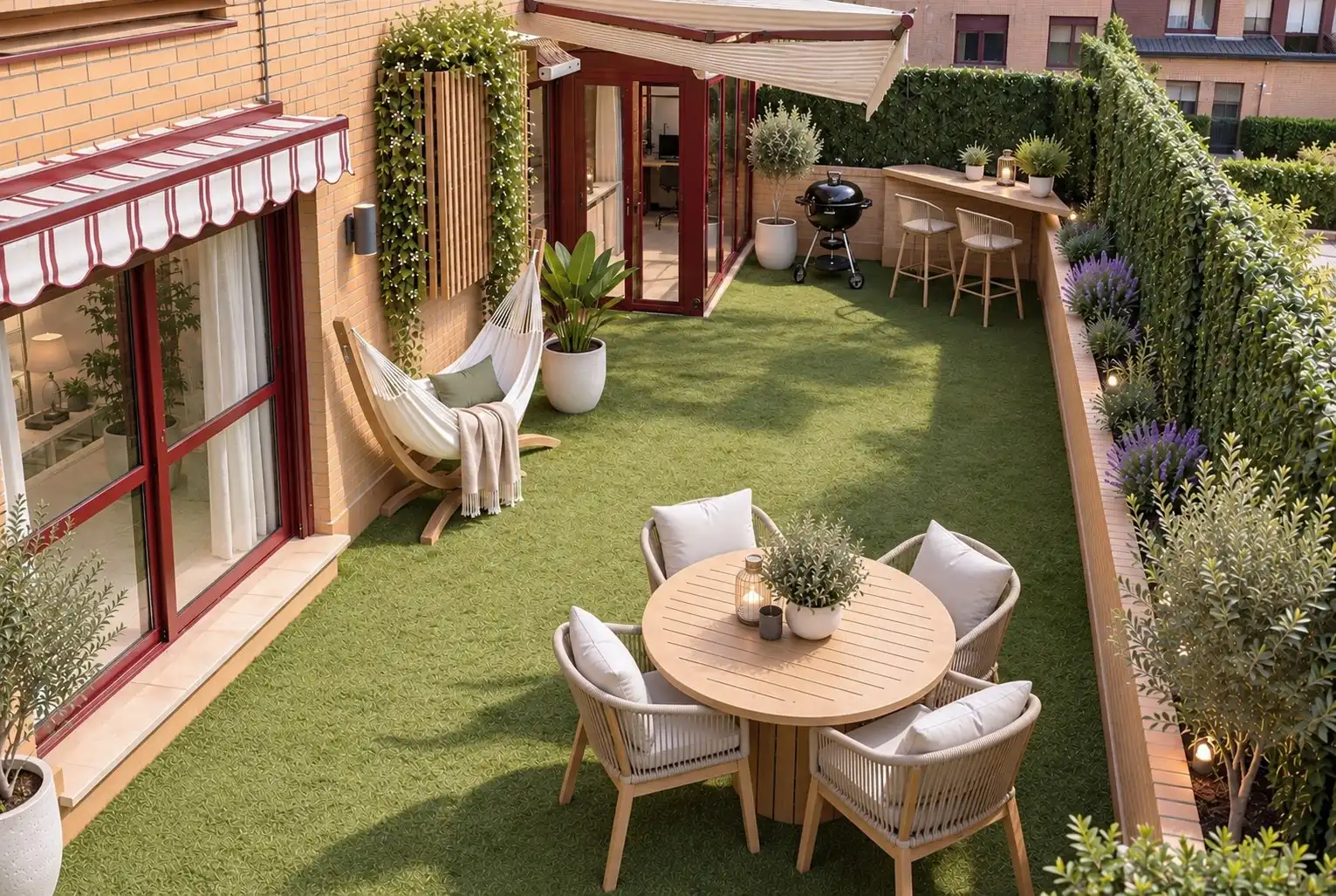 Terrace of Flat for sale in Las Rozas de Madrid  with Air Conditioner, Heating and Private garden