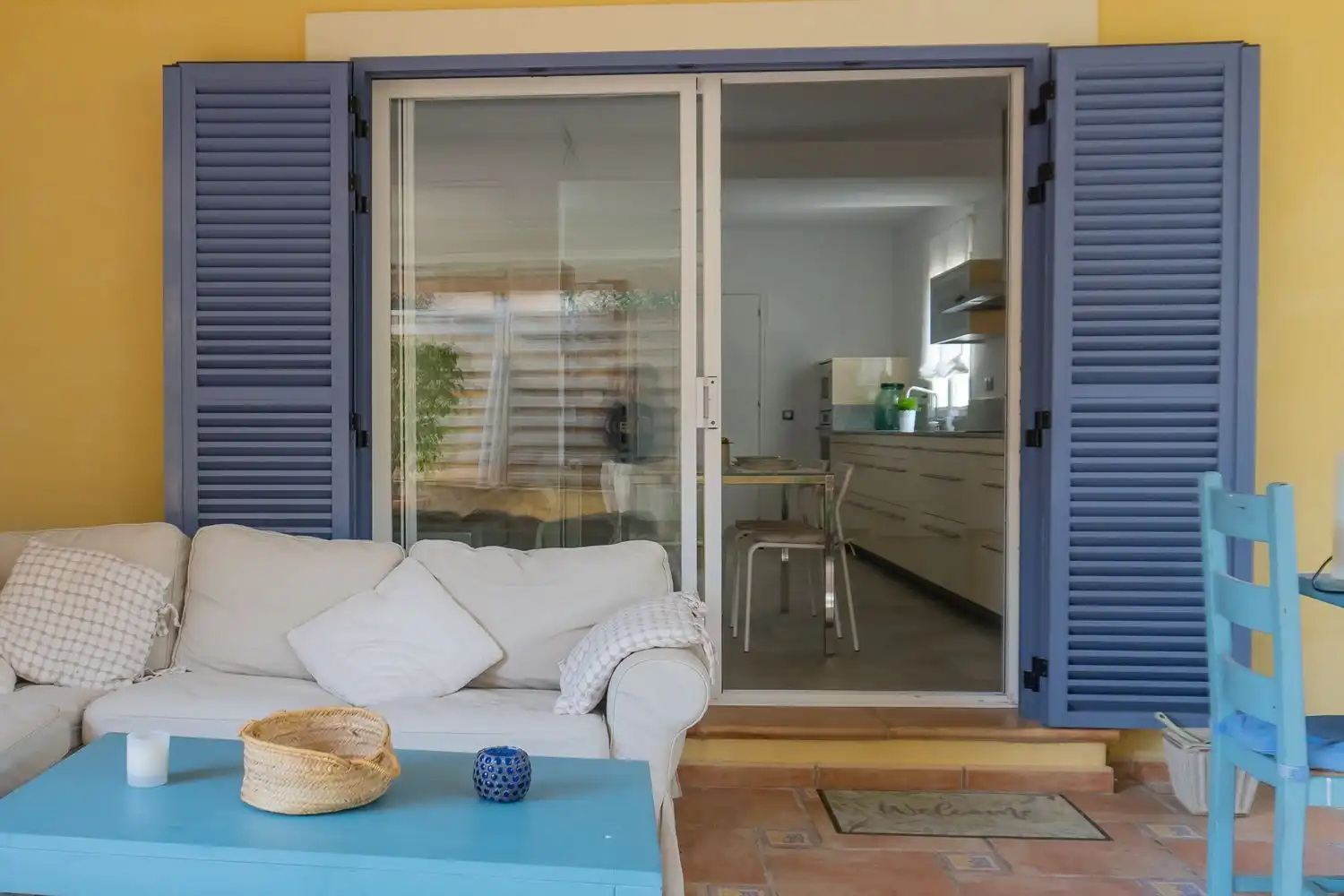 Balcony of Houses for sale in Calvià  with Air Conditioner, Heating and Private garden