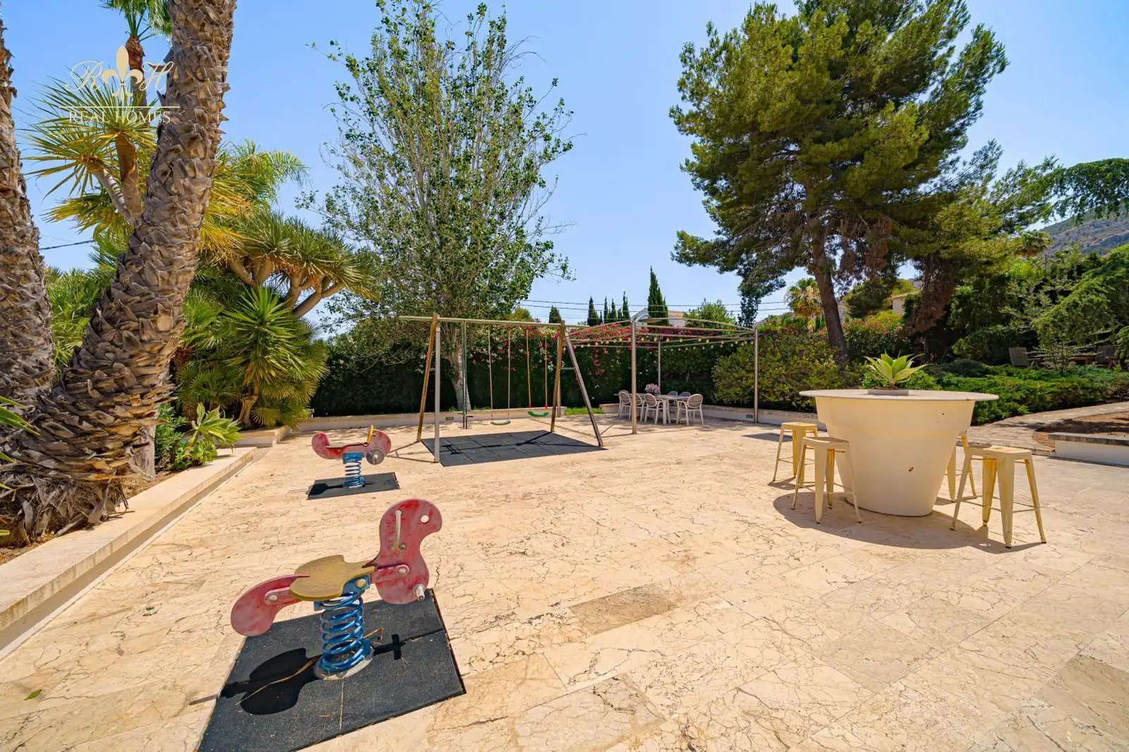 Garden of Houses for sale in L'Alfàs del Pi  with Air Conditioner, Terrace and Swimming Pool