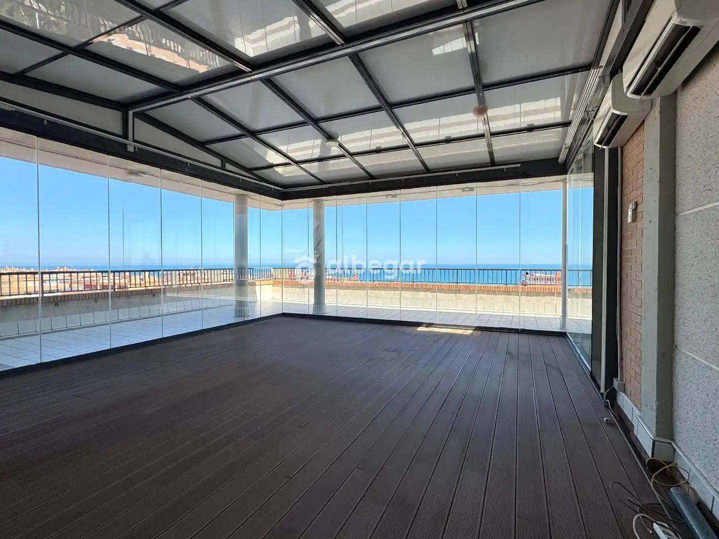 Terrace of Duplexes for sale in Alboraya  with Air Conditioner, Heating and Parquet flooring
