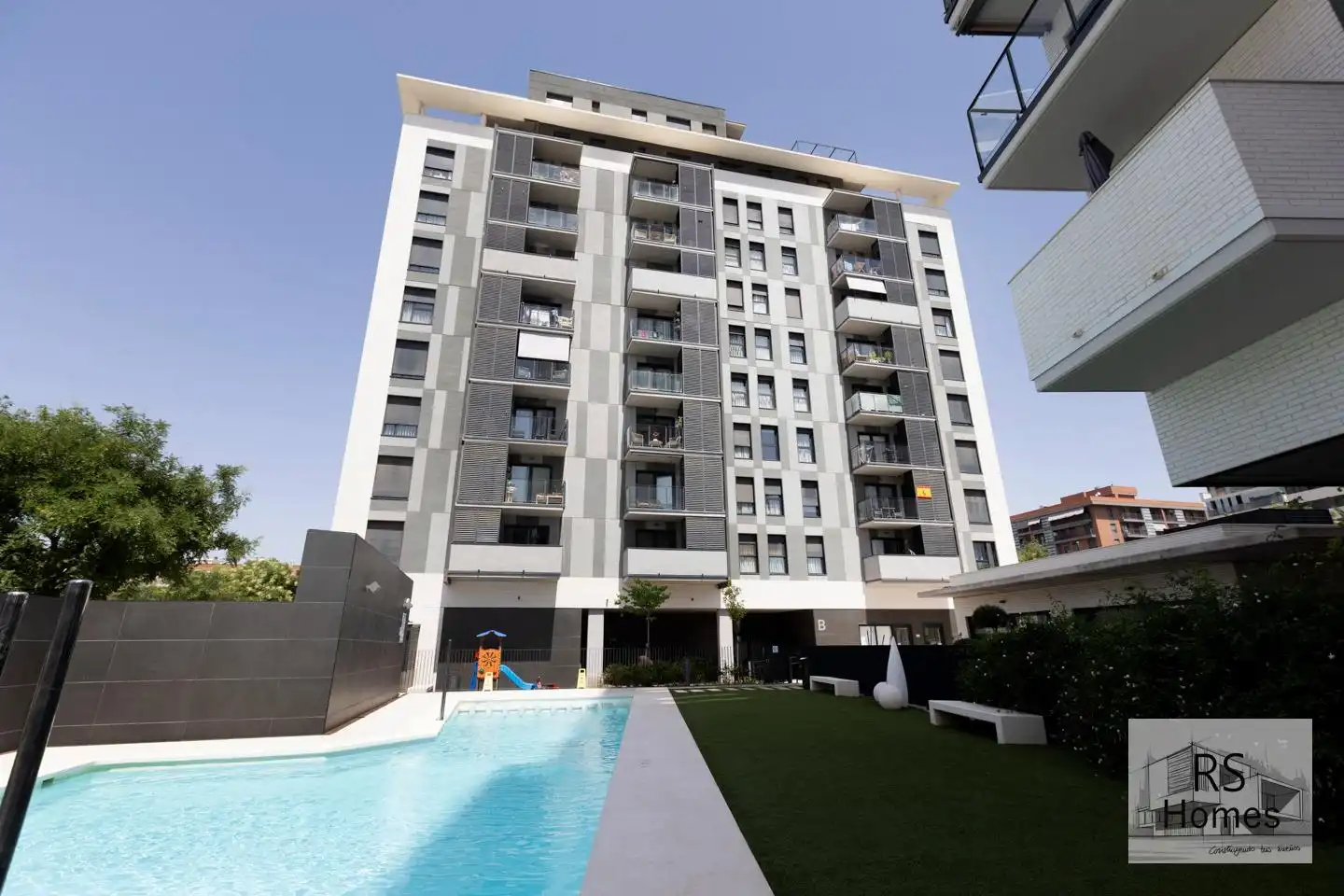 Vista exterior de Piso en venta en Valencia con Aire acondicionado, Calefacción y Trastero
