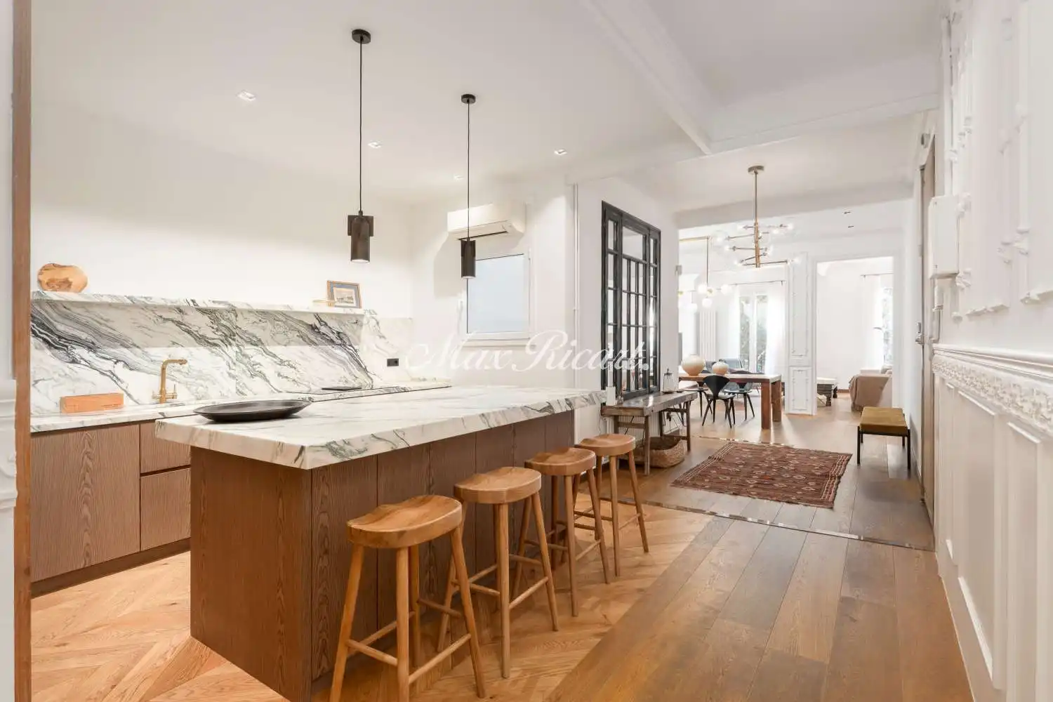 Kitchen of Flat for rent in Barcelona  with Air Conditioner, Heating and Terrace