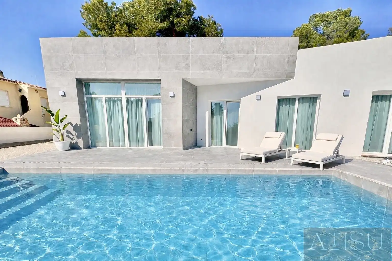 Piscina de Casa o chalet en venta en Calpe / Calp con Aire acondicionado, Calefacción y Terraza
