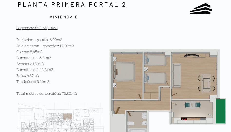 Foto 1 von Wohnung zum Verkauf in Avenida del Cardenal Cisneros, 64, La Pantoja, Zamora