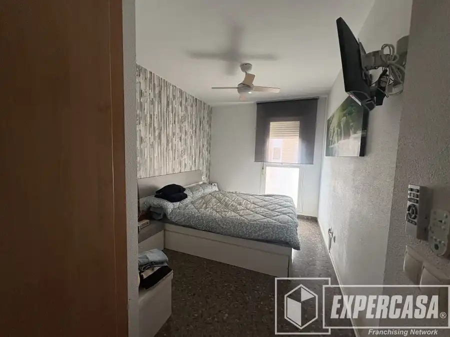 Bedroom of Attic for sale in Castellón de la Plana / Castelló de la Plana  with Air Conditioner, Terrace and Storage room